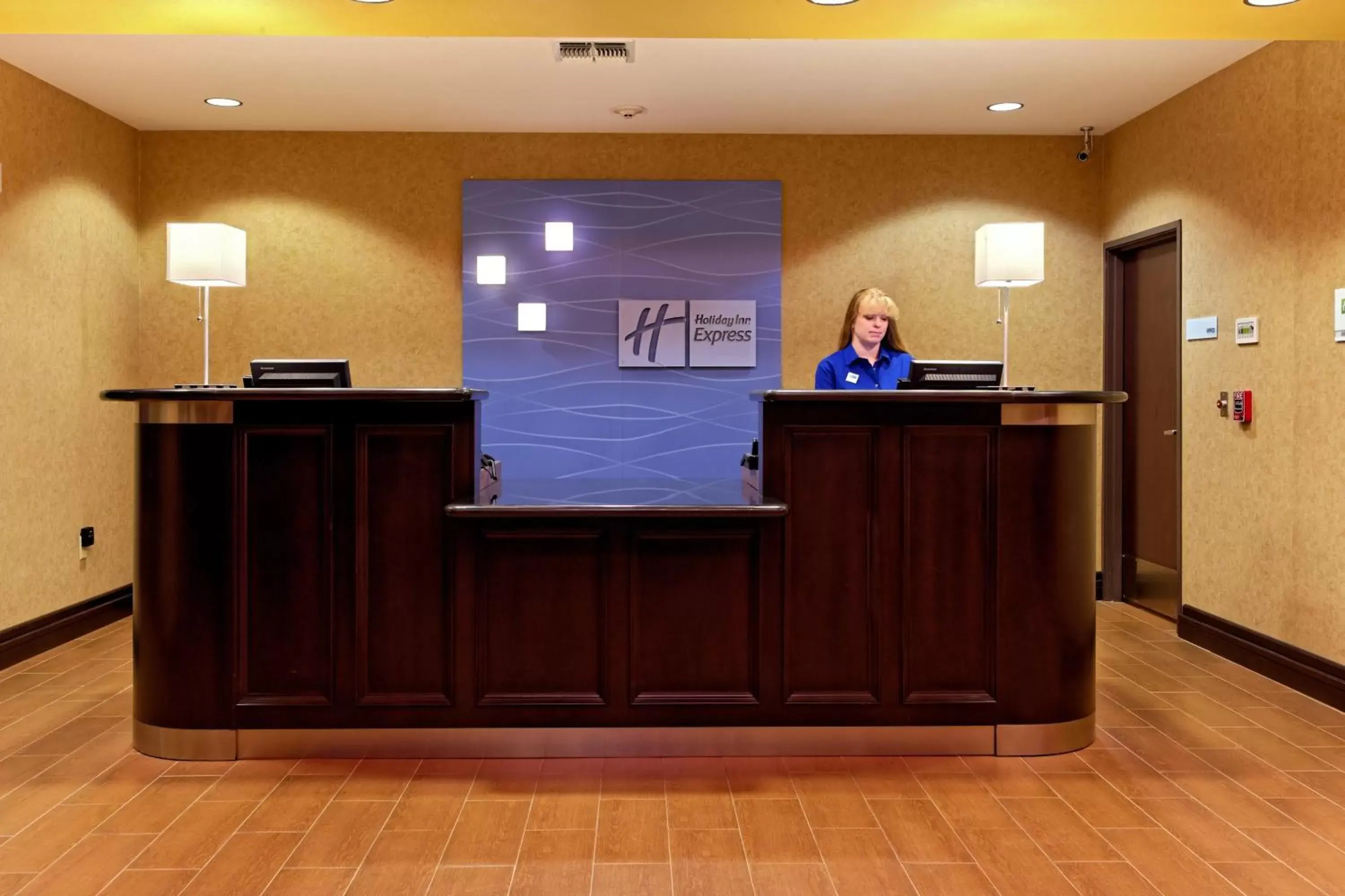 Property building, Lobby/Reception in Holiday Inn Express Hotel and Suites - Odessa, an IHG Hotel