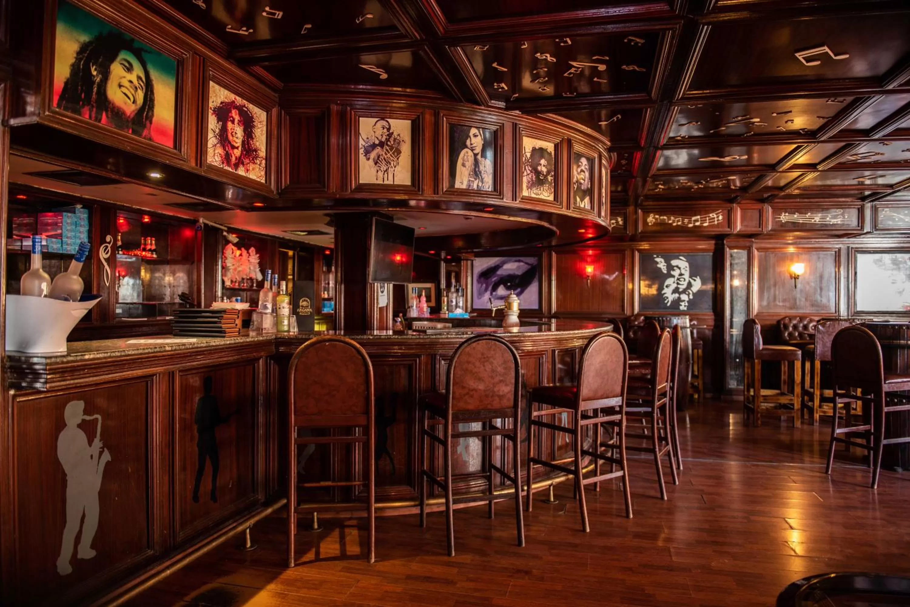 Lounge or bar in Hotel Argana Agadir