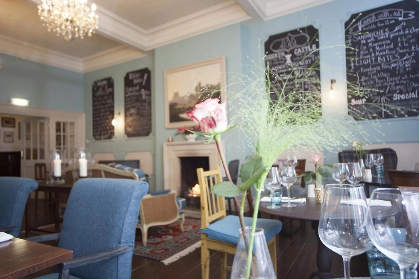 Decorative detail in Norfolk Arms Hotel