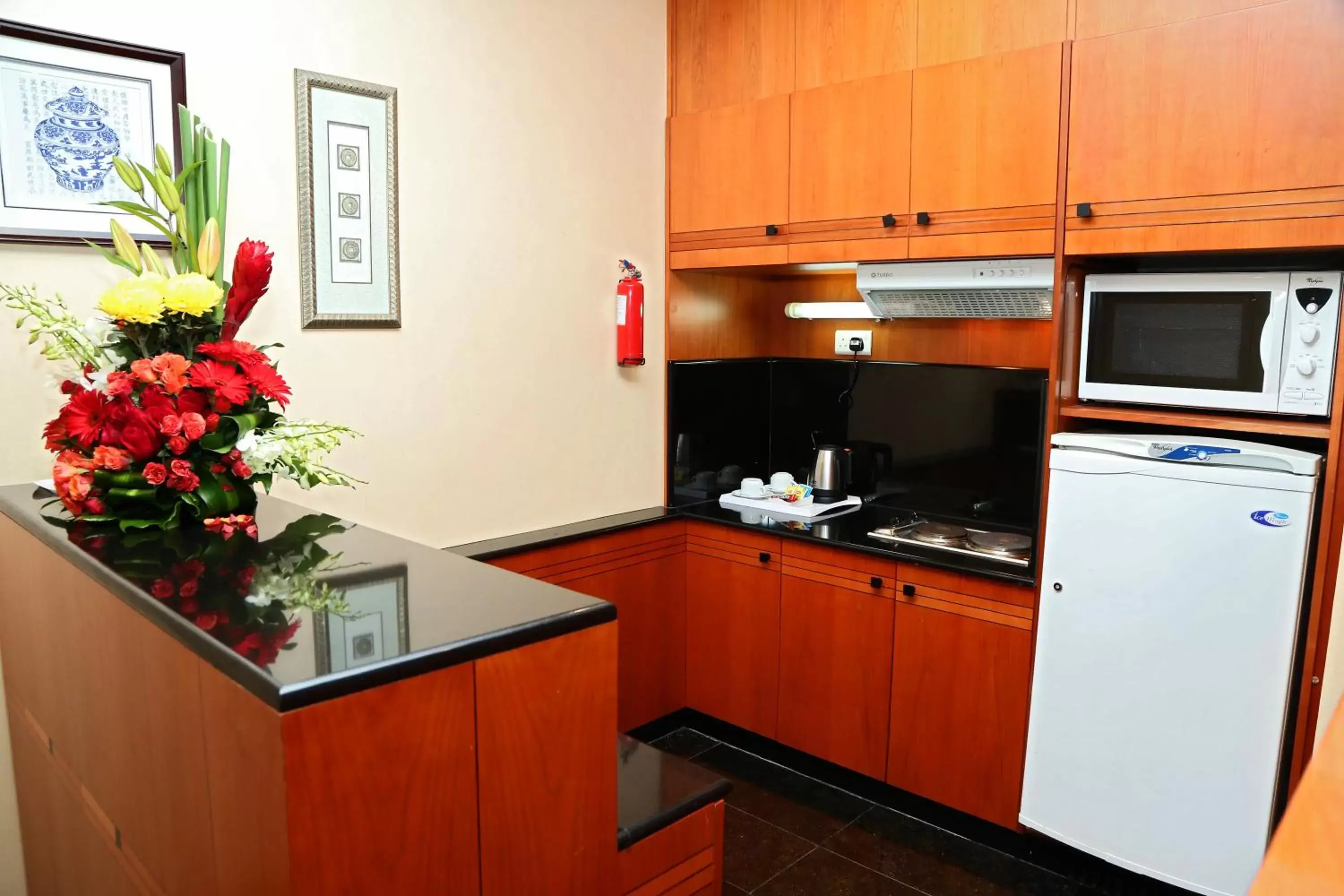 Kitchen or kitchenette, Kitchen/Kitchenette in Gulf Court Hotel