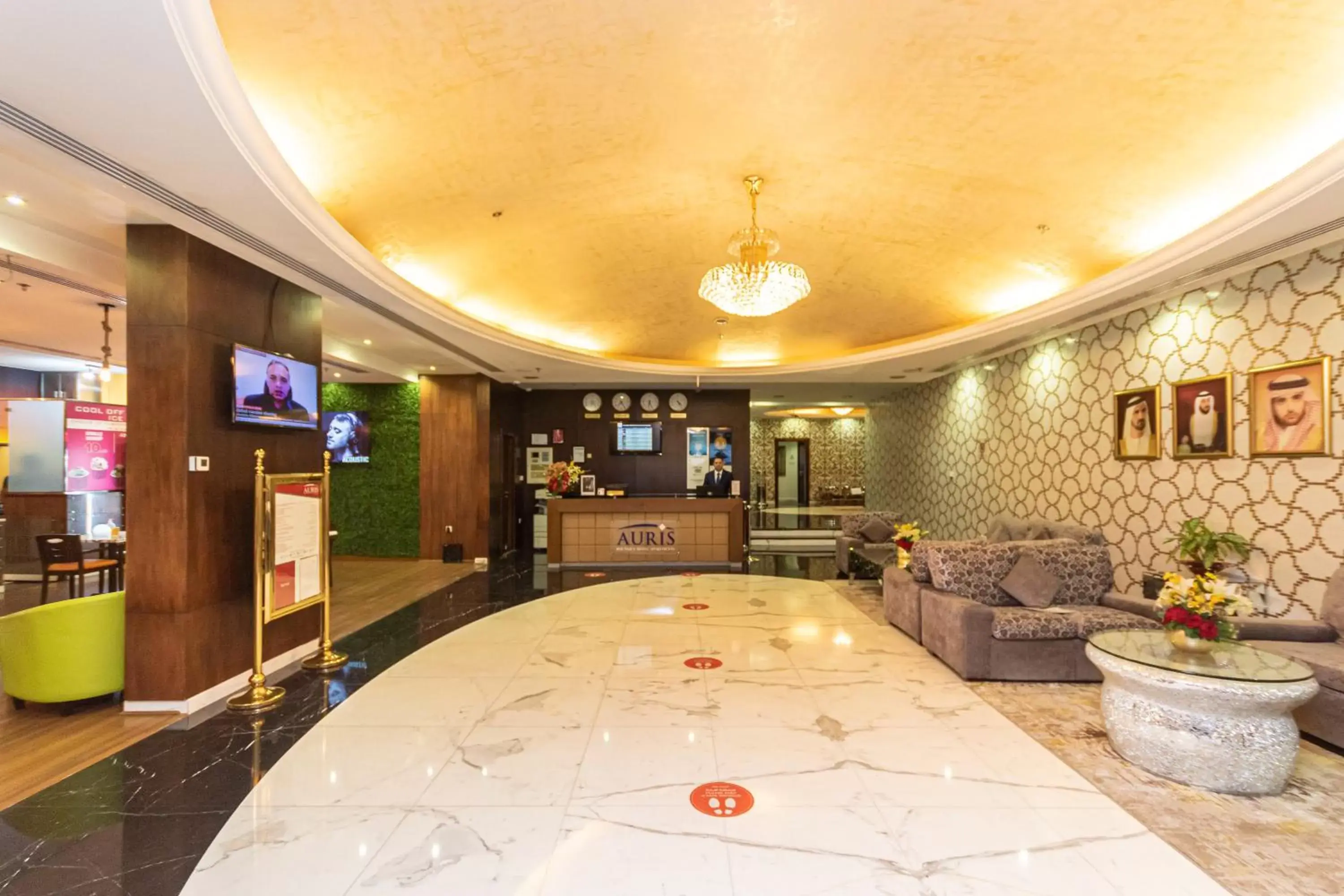 Lobby or reception, Lobby/Reception in Auris Boutique Hotel Apartments - AlBarsha