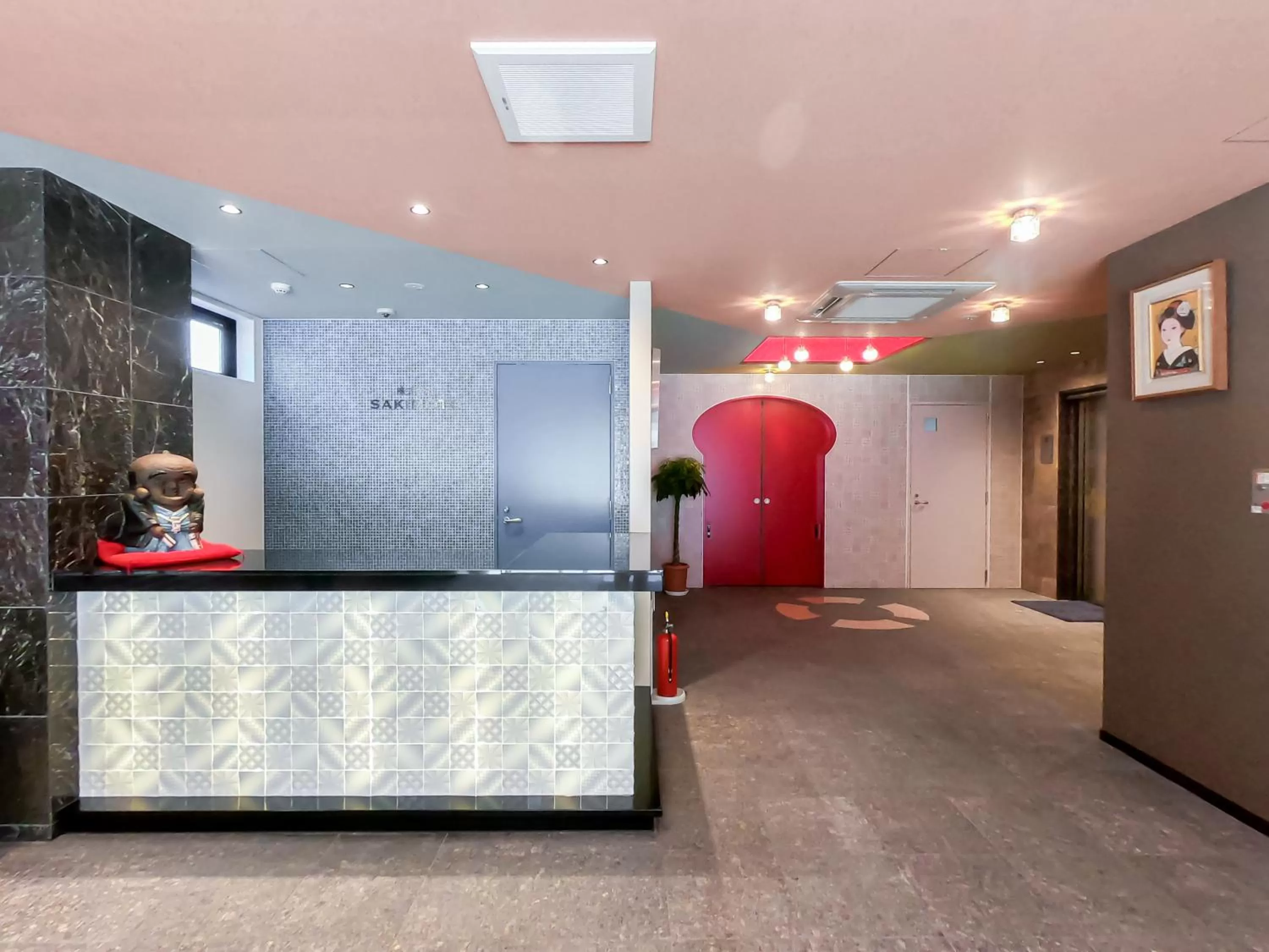 Lobby or reception in Hotel S-Presso Central