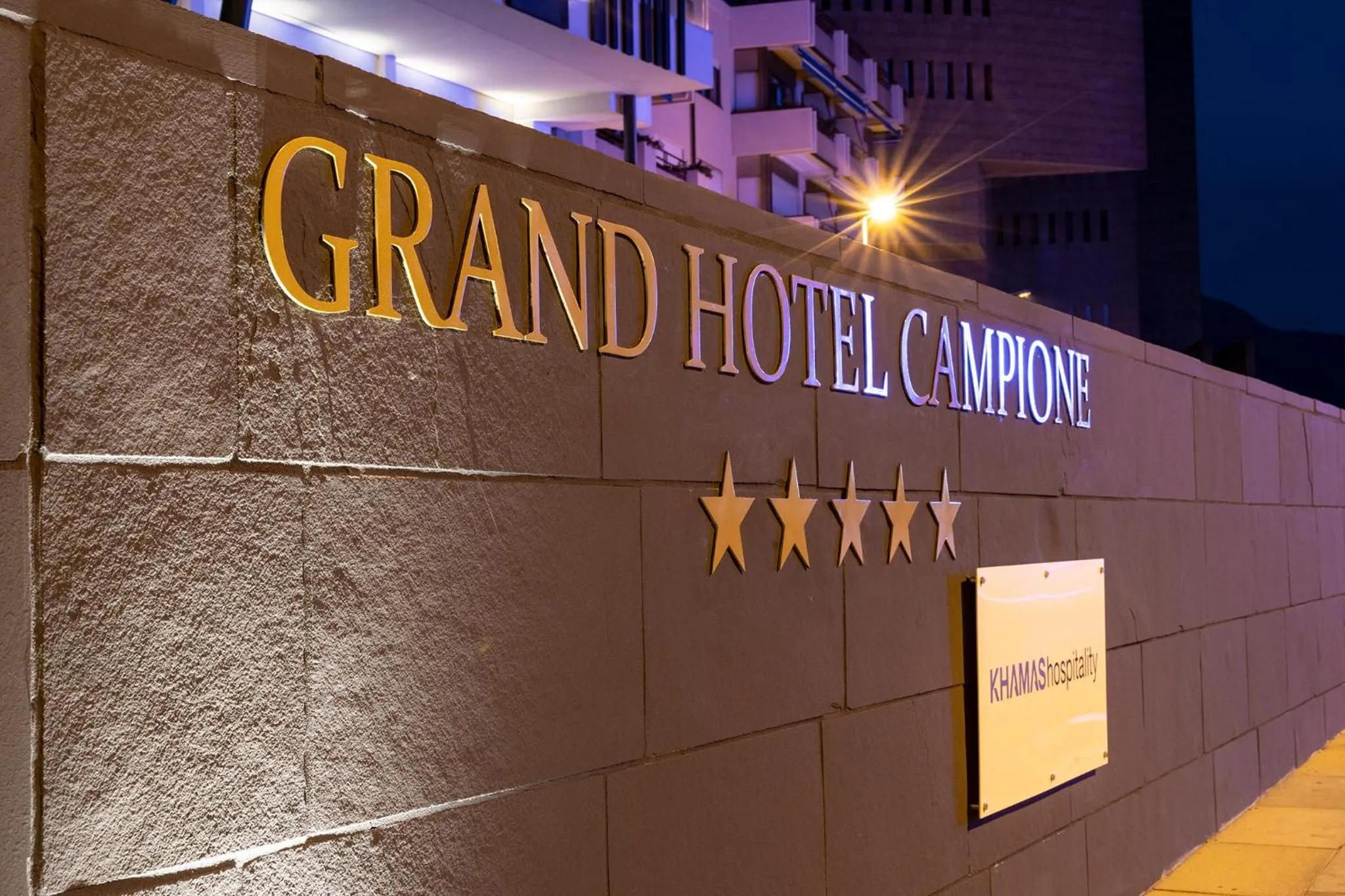 Street view in Grand Hotel Campione