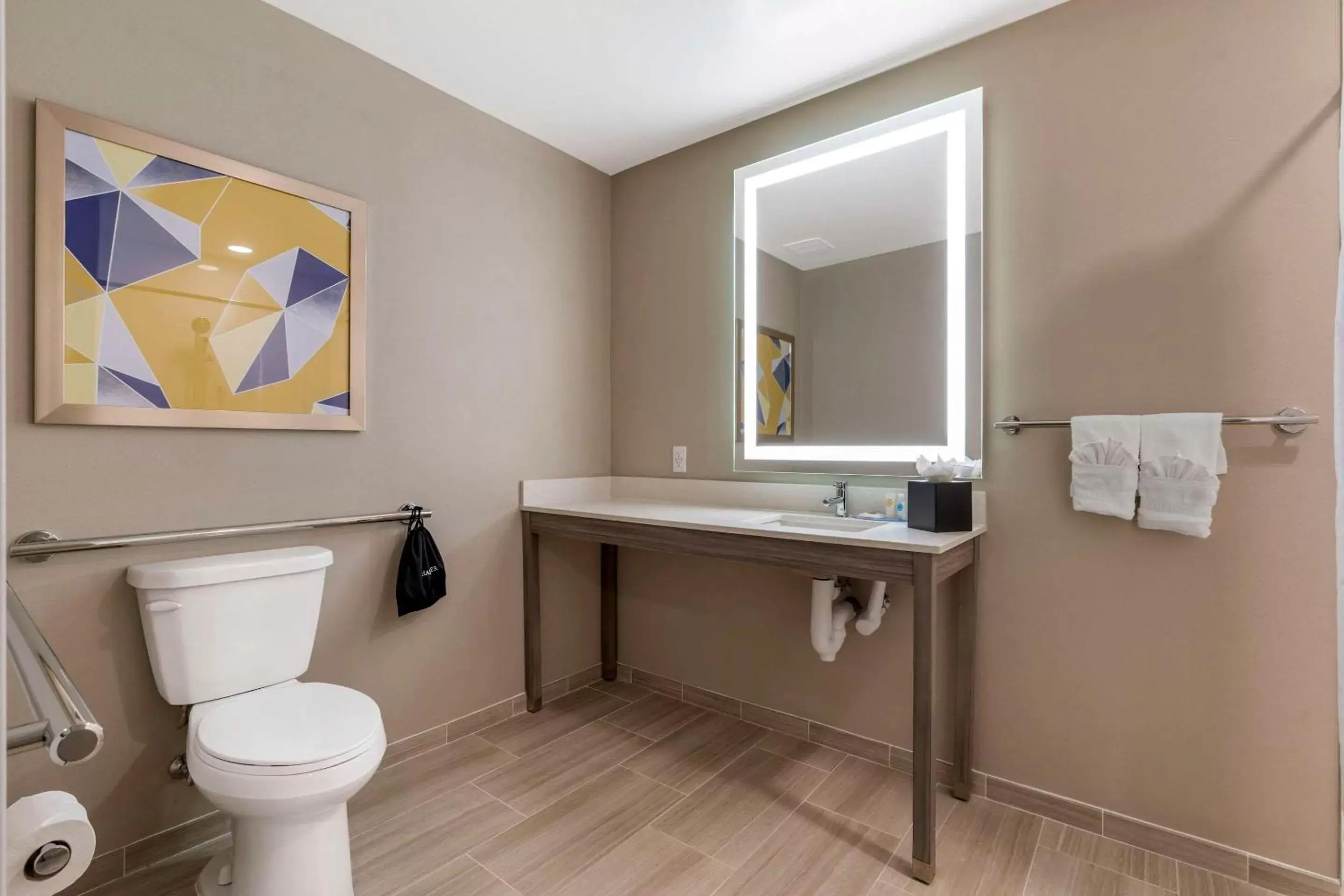 Bedroom, Bathroom in Comfort Suites Orlando Lake Buena Vista