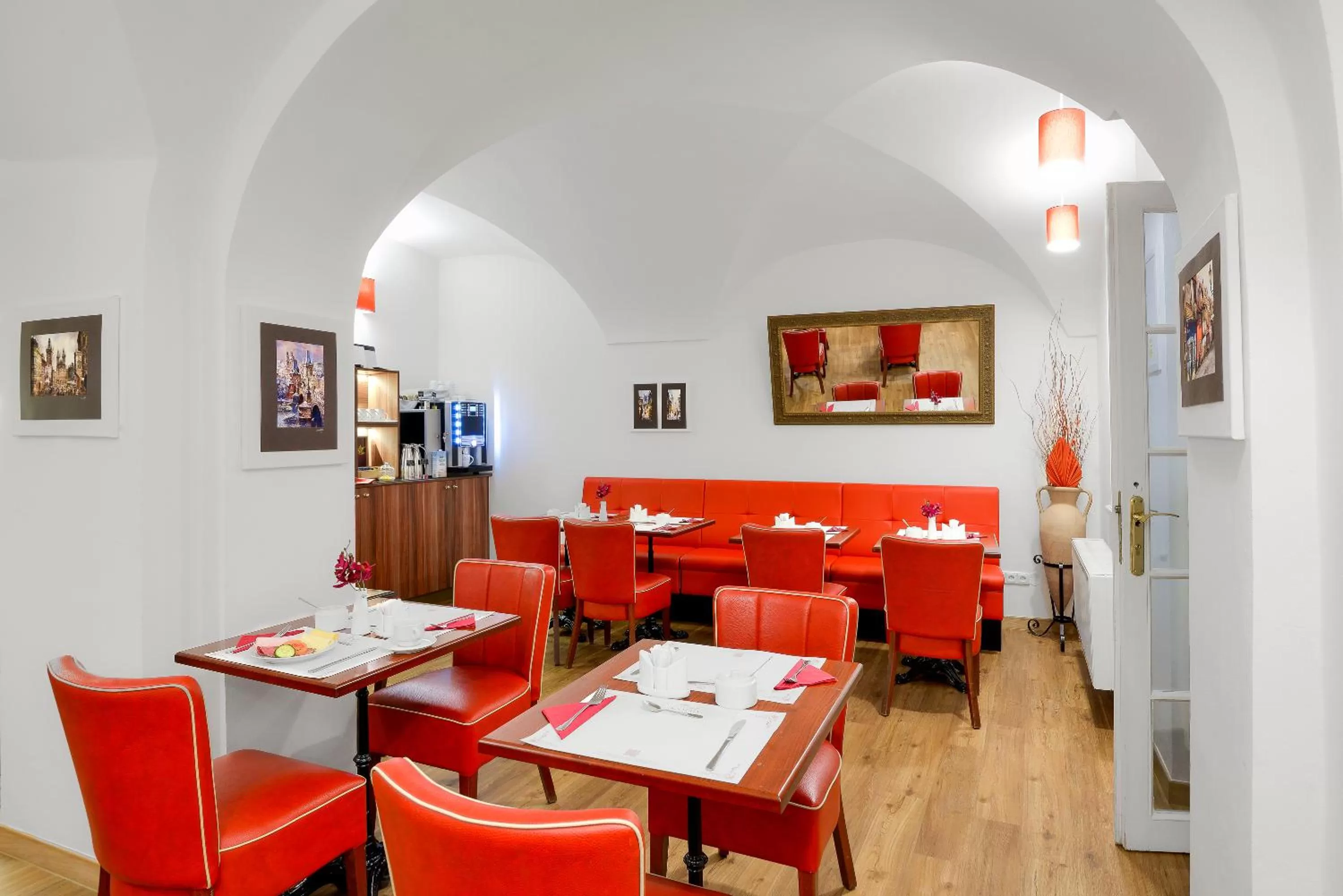 Buffet breakfast in Hotel Residence Green Lobster