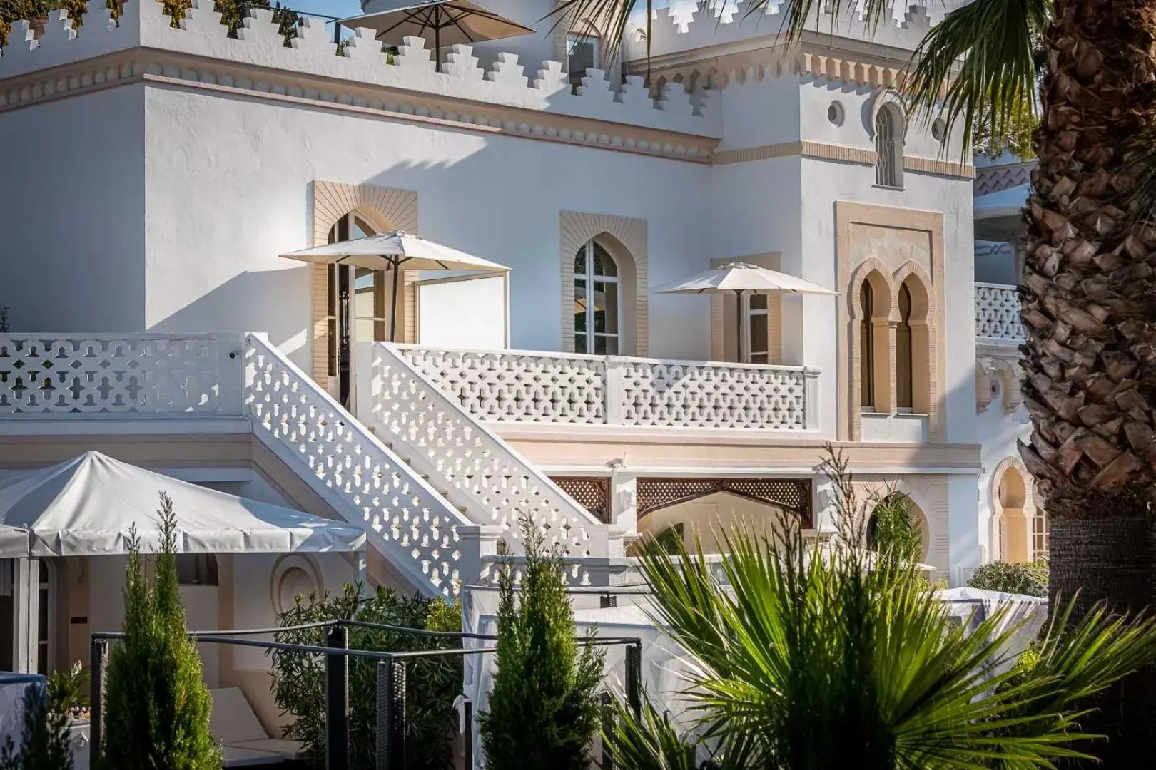 Property building in La Villa Mauresque Property building in La Villa Mauresque