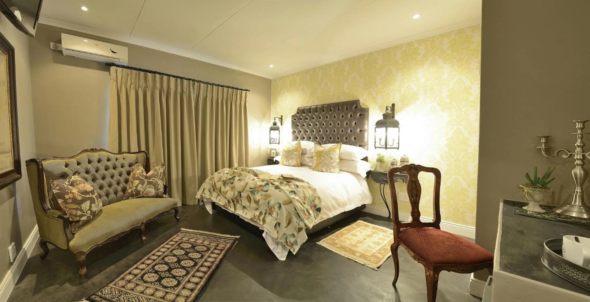 Bed in Duke & Duchess Boutique Hotel