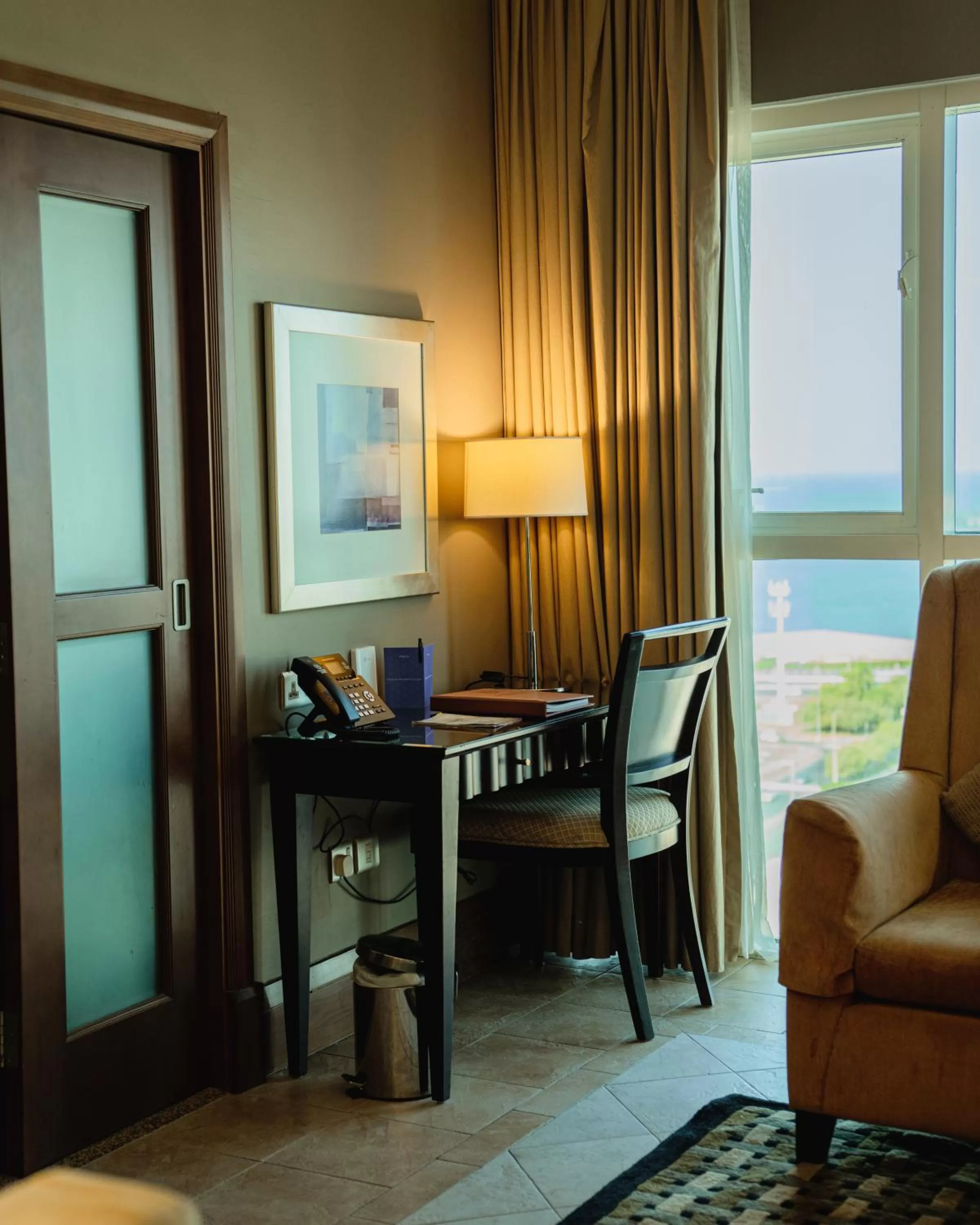 Seating area in Sheraton Khalidiya Hotel