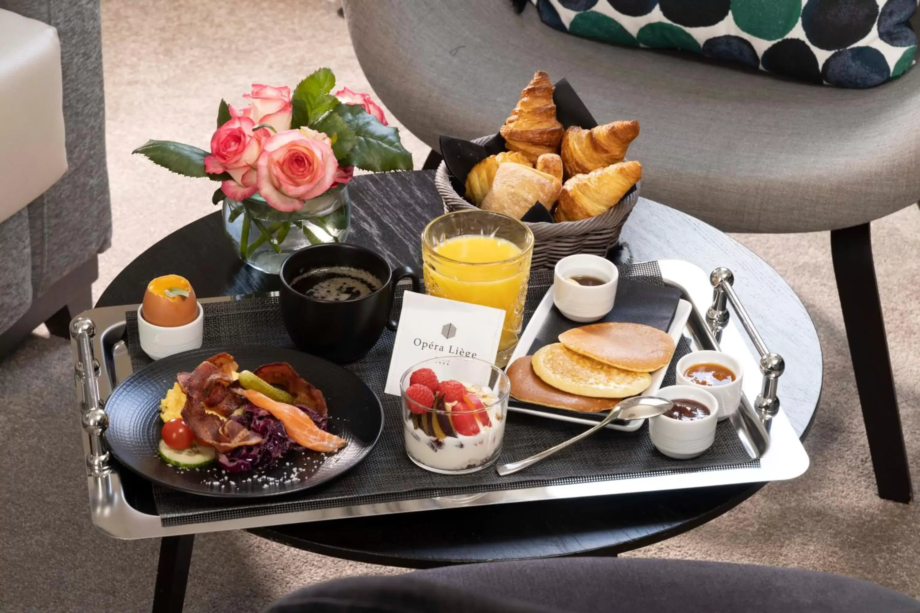 Food and drinks, Breakfast in Hôtel Opéra Liège