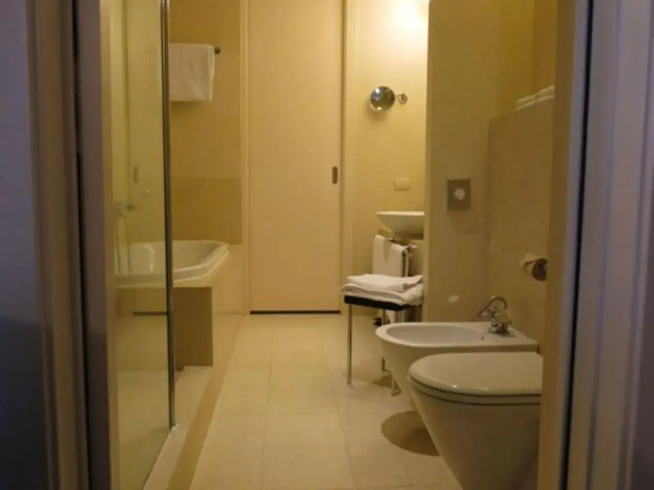 Bathroom in Best Western Plus Hotel Le Favaglie