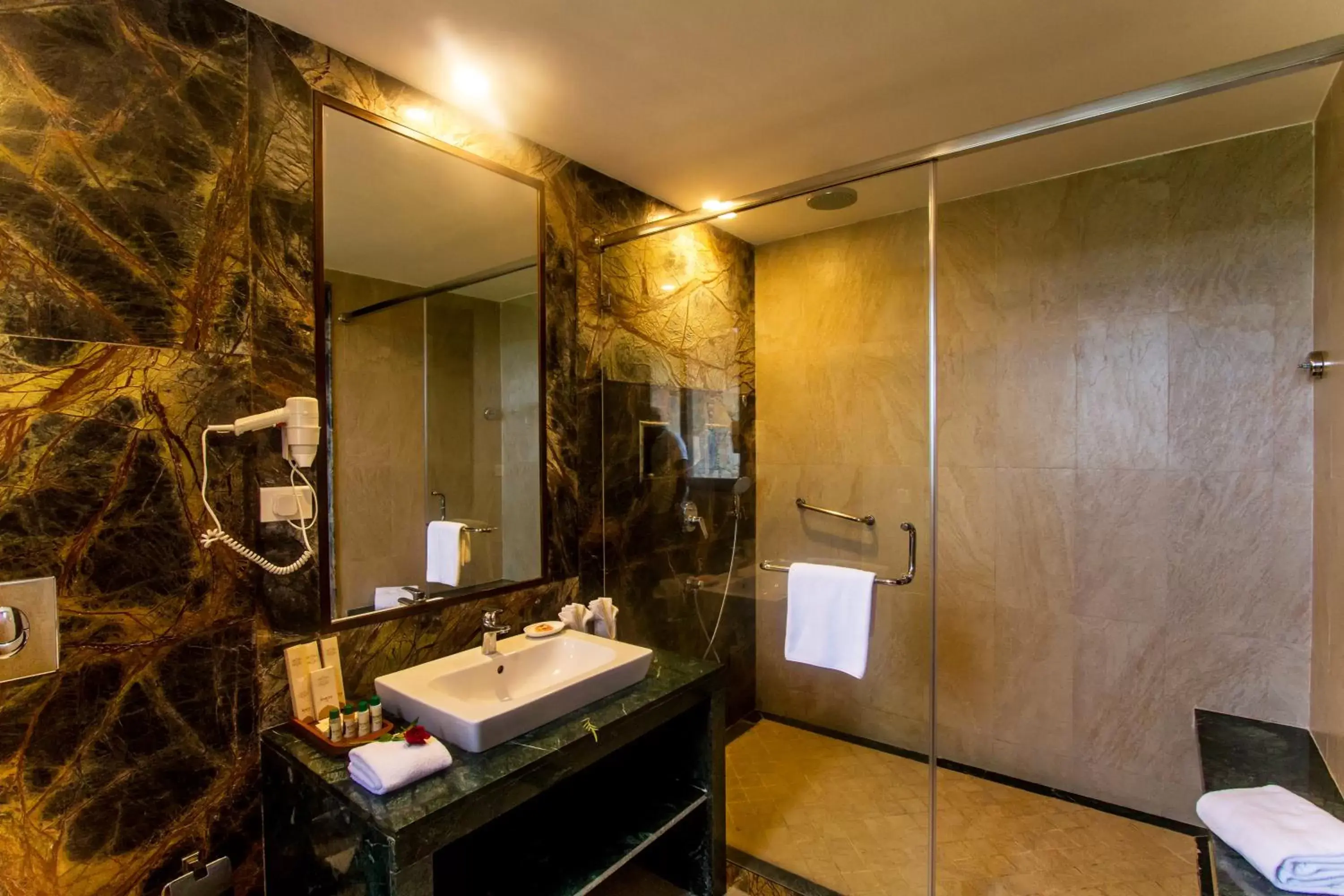 Bathroom in The Ananta Udaipur Resort & Spa