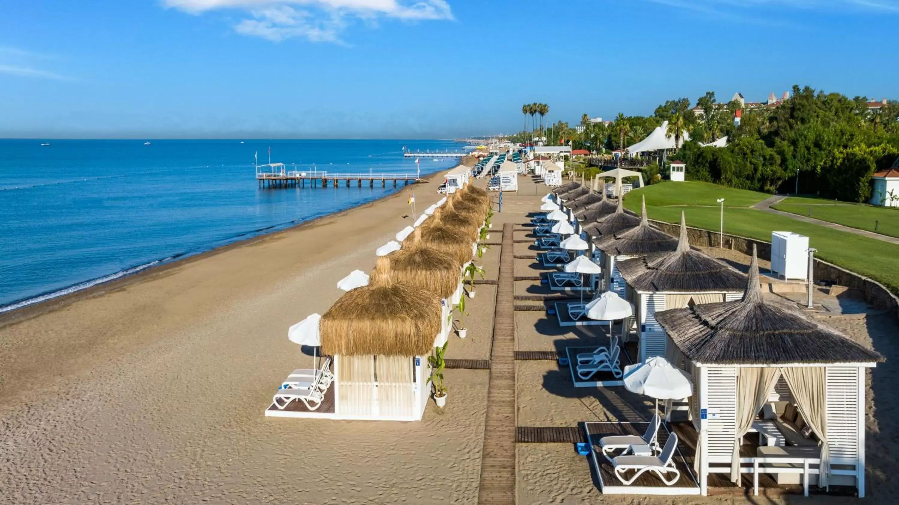 Beach in Sirene Belek Hotel