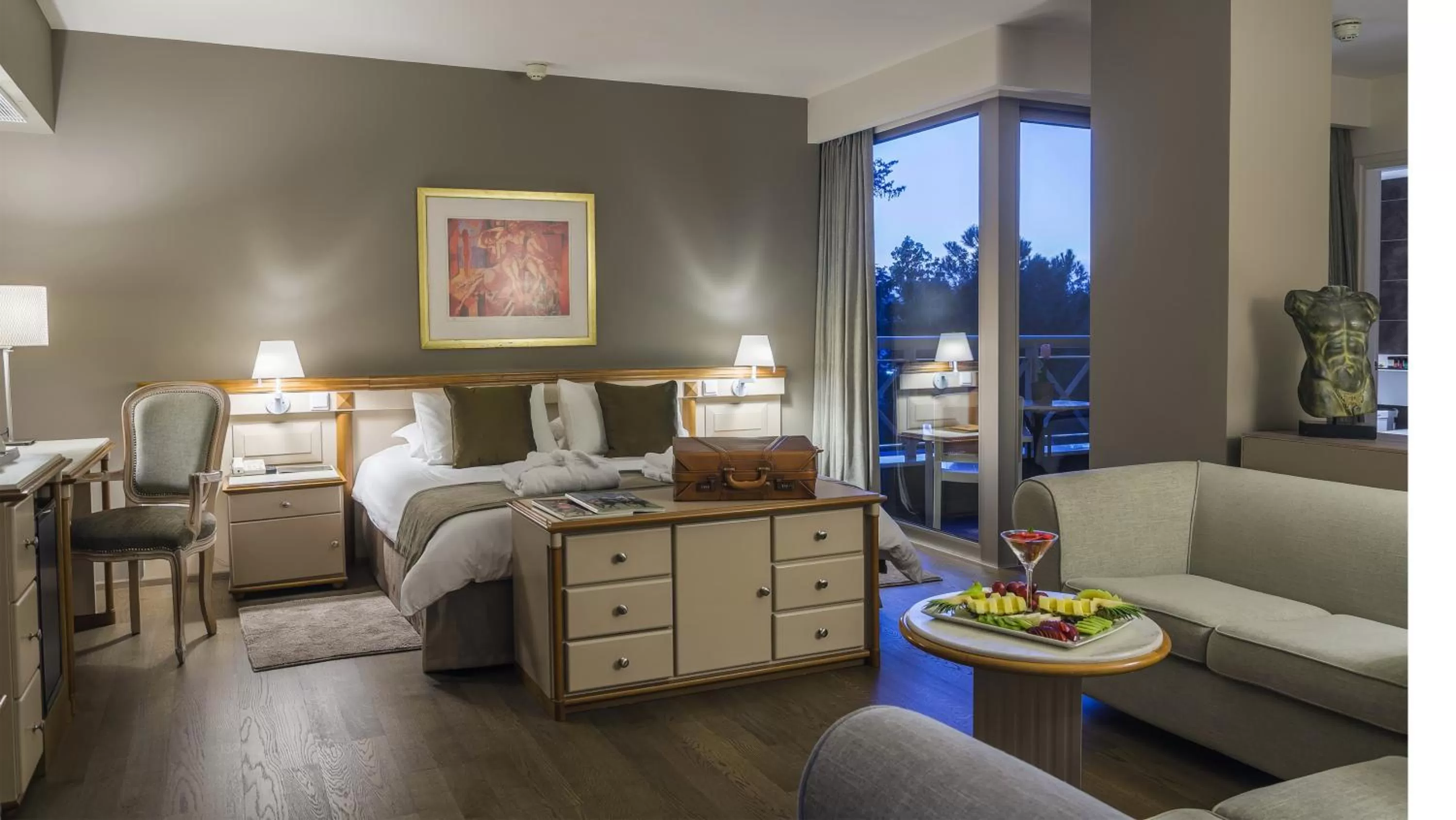 Balcony/Terrace, Bed in Alasia Boutique Hotel