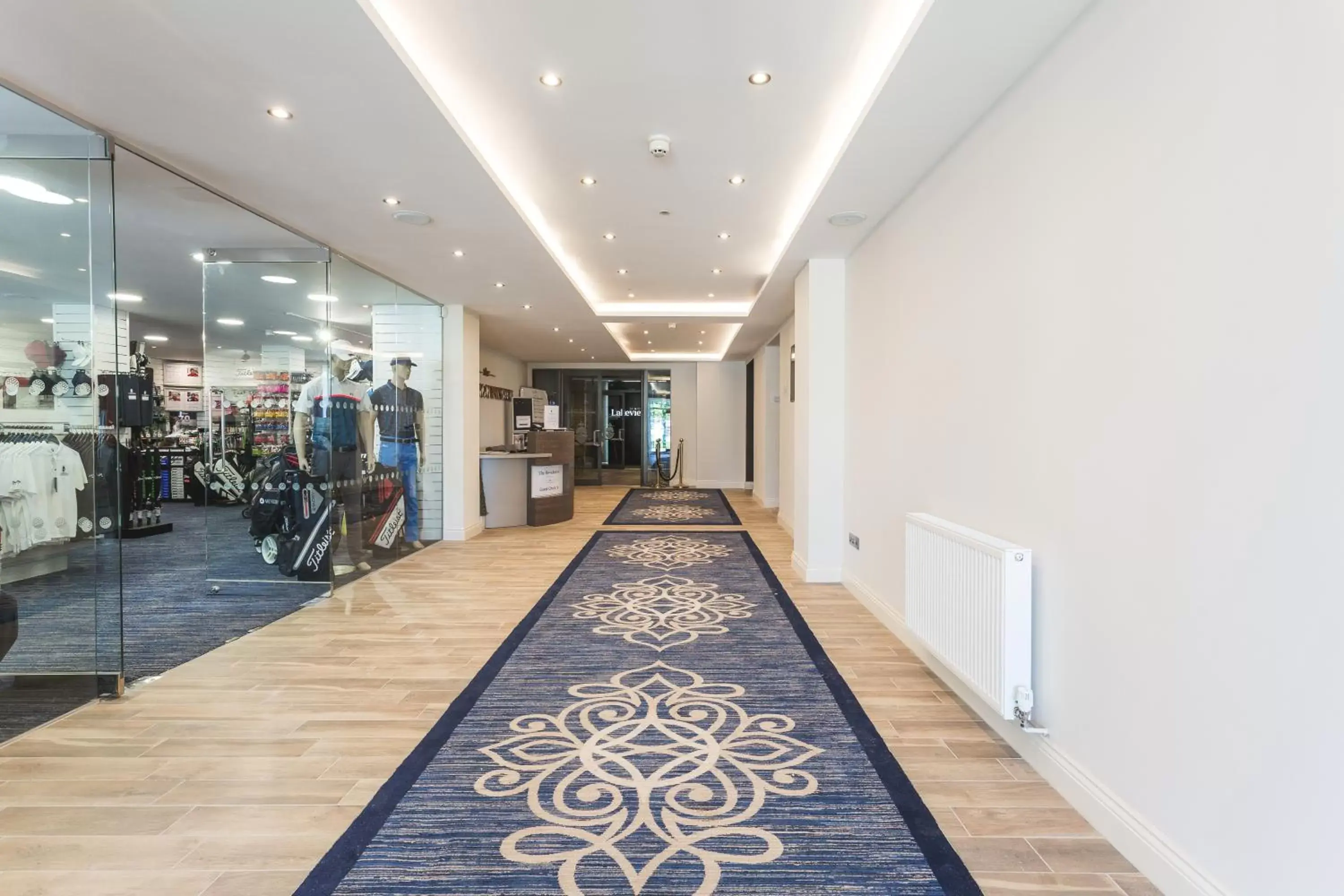 Lobby or reception in The Residence Hotel at The Nottinghamshire Golf & Country Club