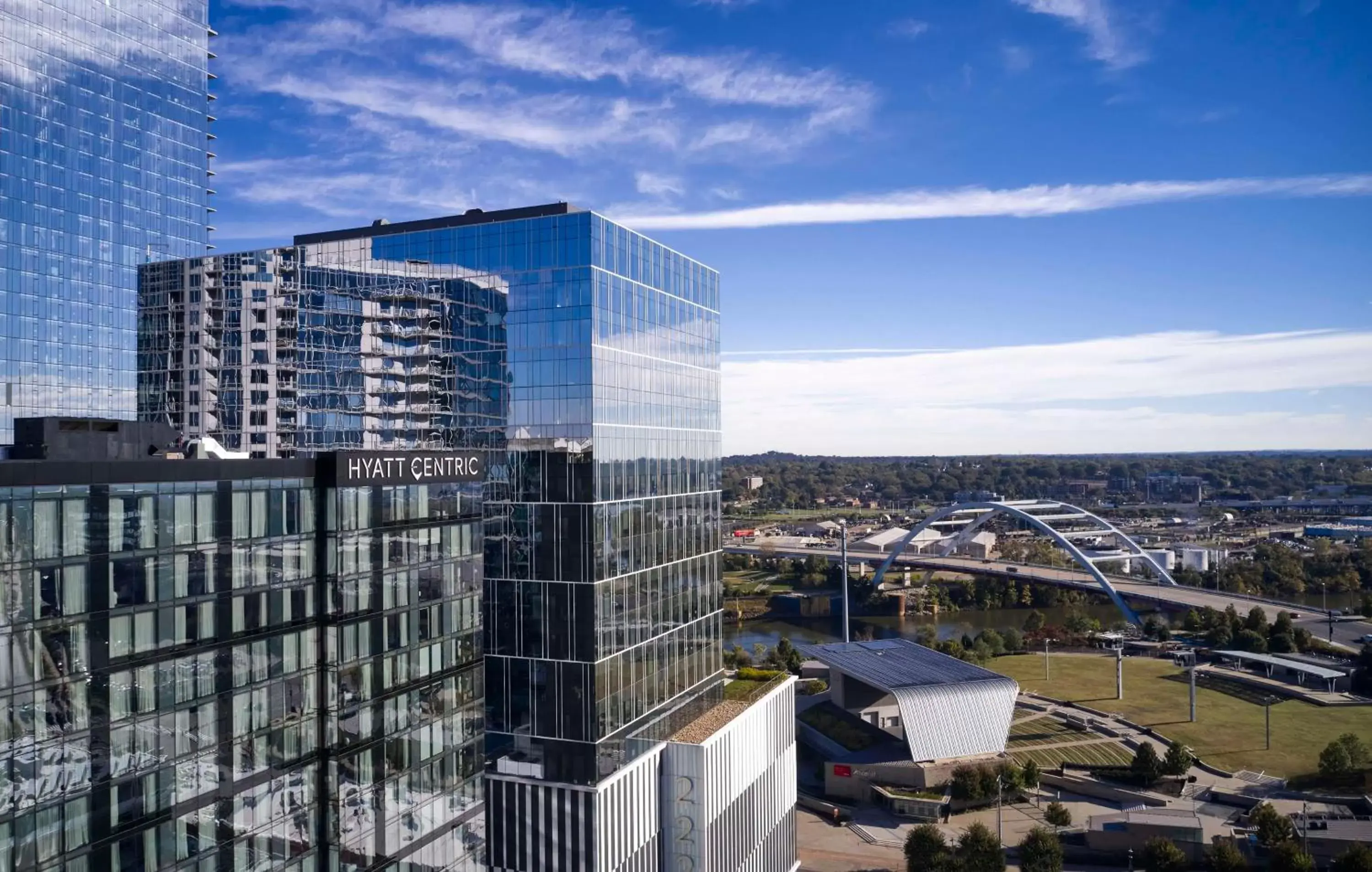 Property building in Hyatt Centric Downtown Nashville