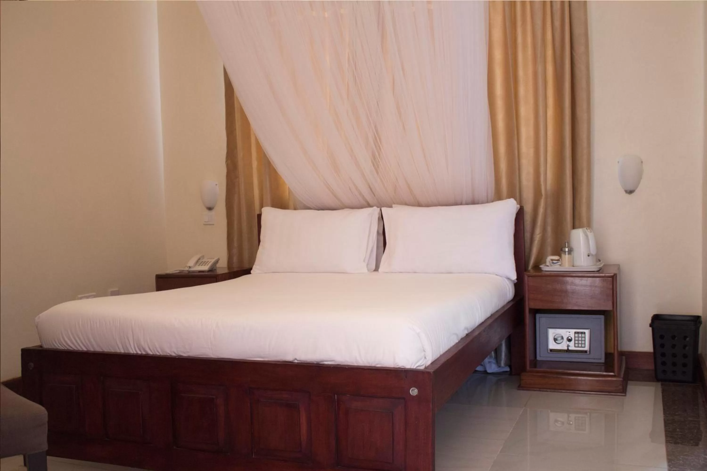 Bed in Al-Nisaa Hotel and Spa