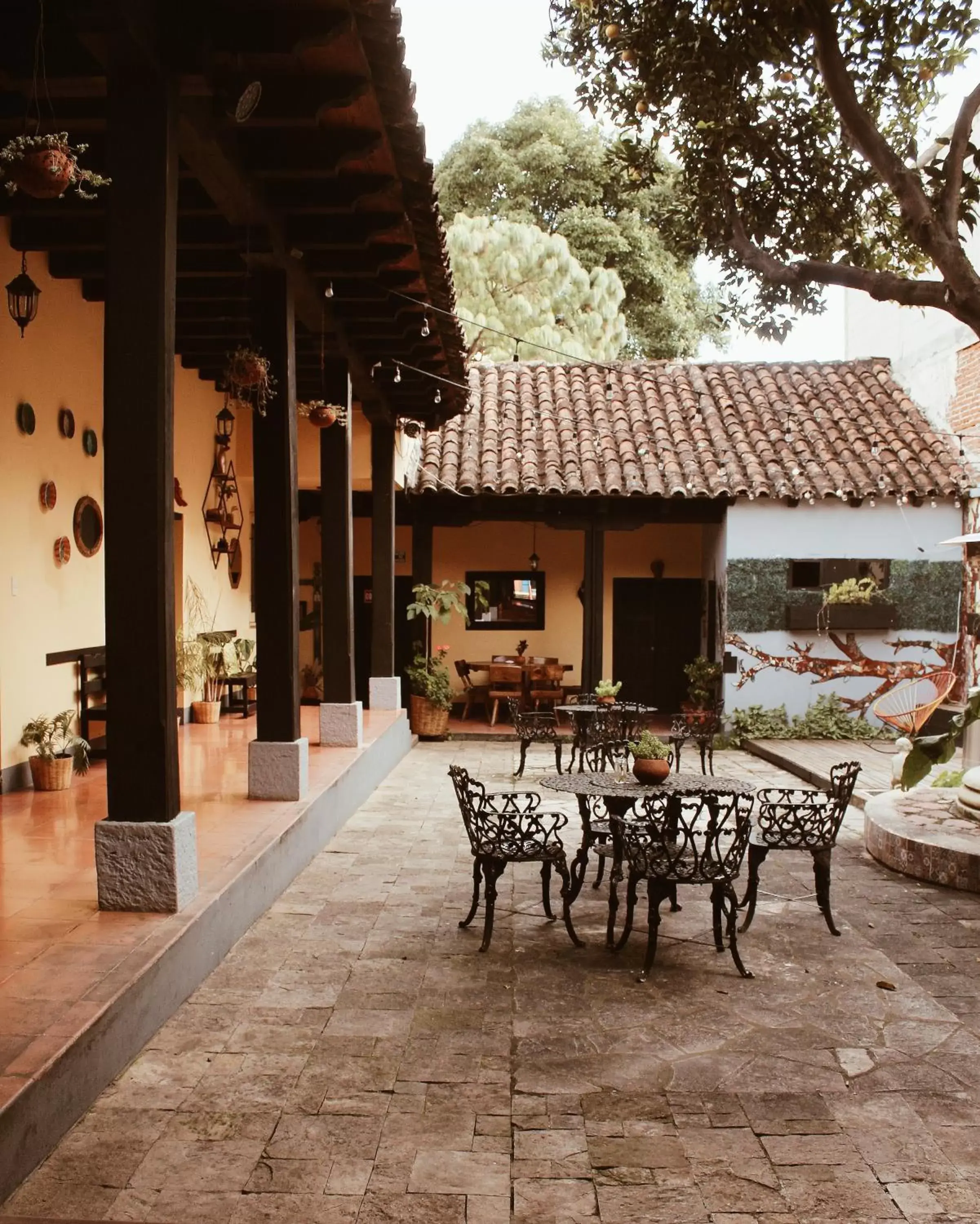 Patio in El Naranjo Hotel Finca Urbana