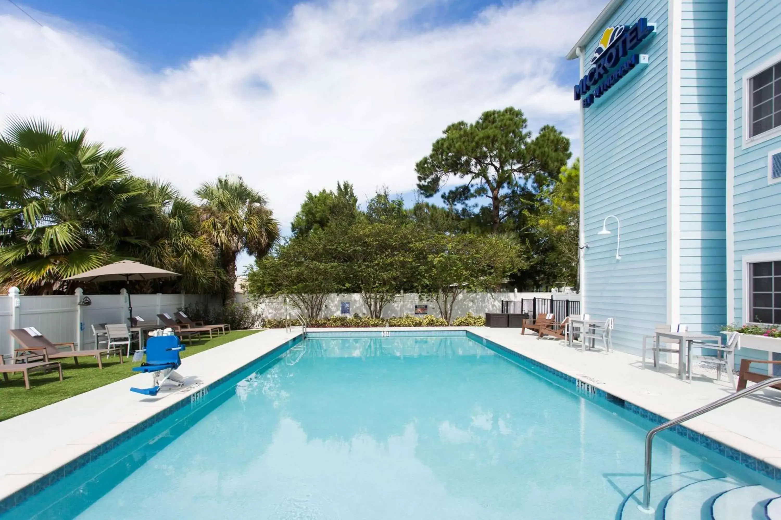 Pool view, Swimming Pool in Microtel Inn and Suites by Wyndham Port Charlotte