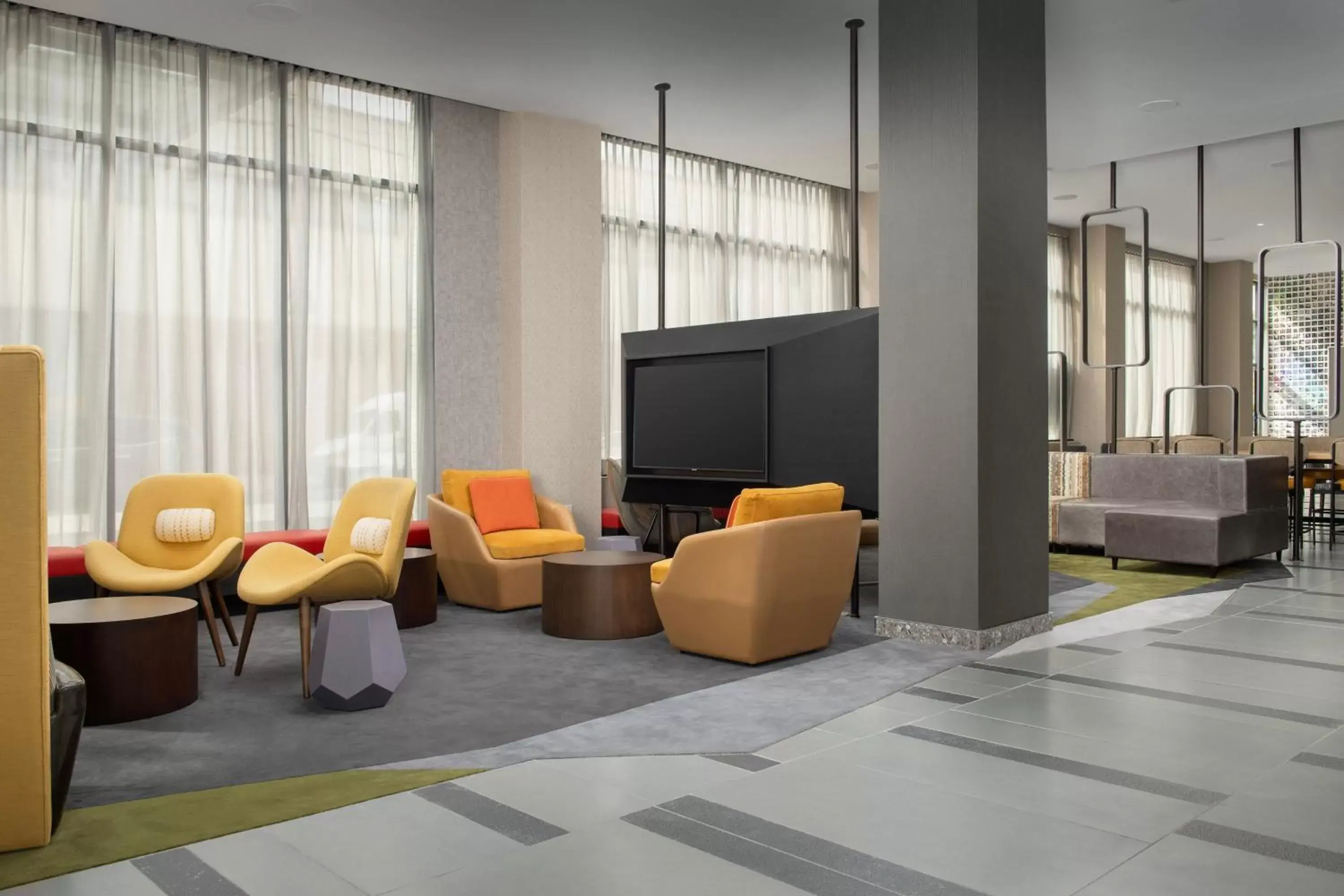 Lobby or reception in SpringHill Suites by Marriott New York Queens