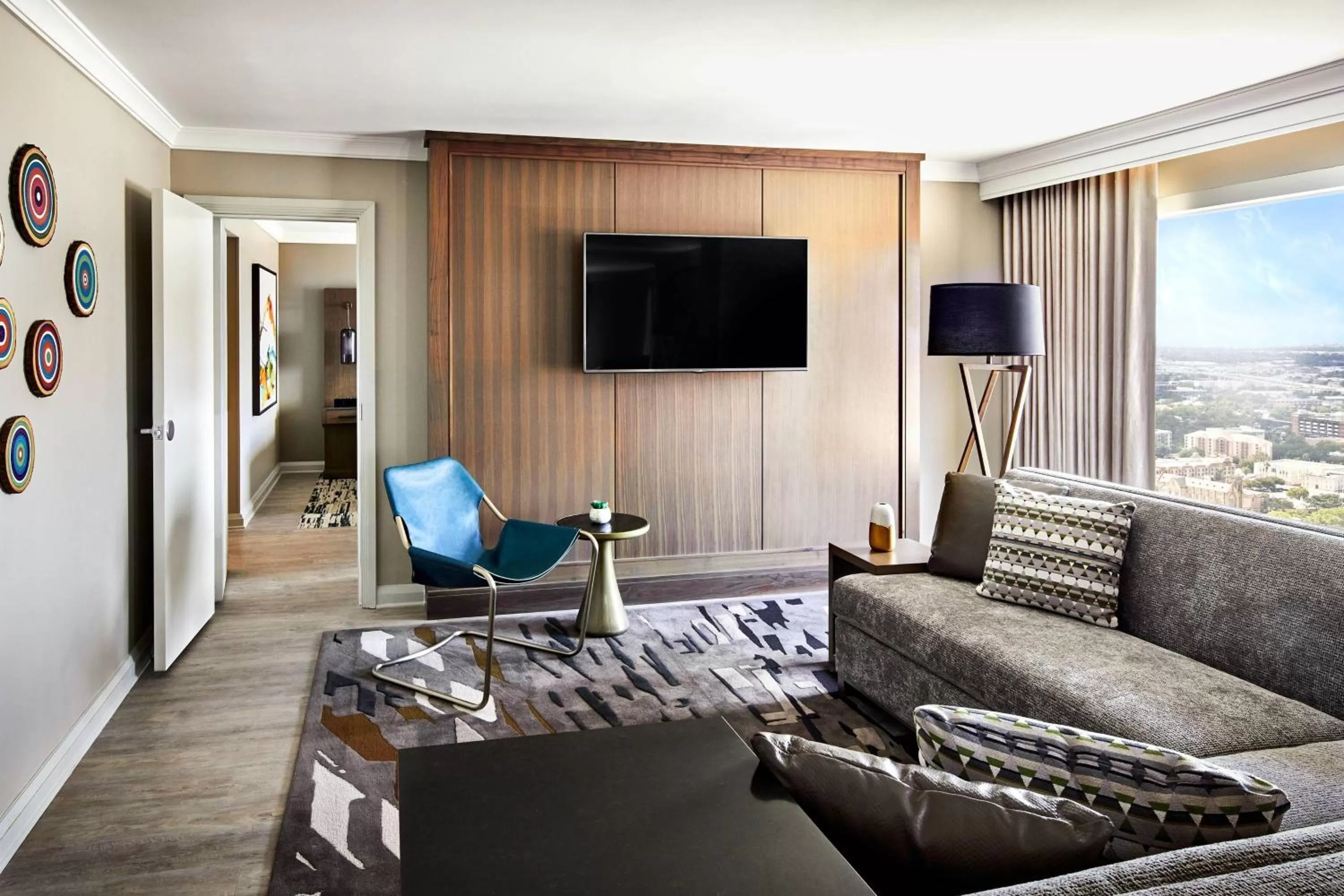 Living room in San Antonio Marriott Rivercenter on the River Walk