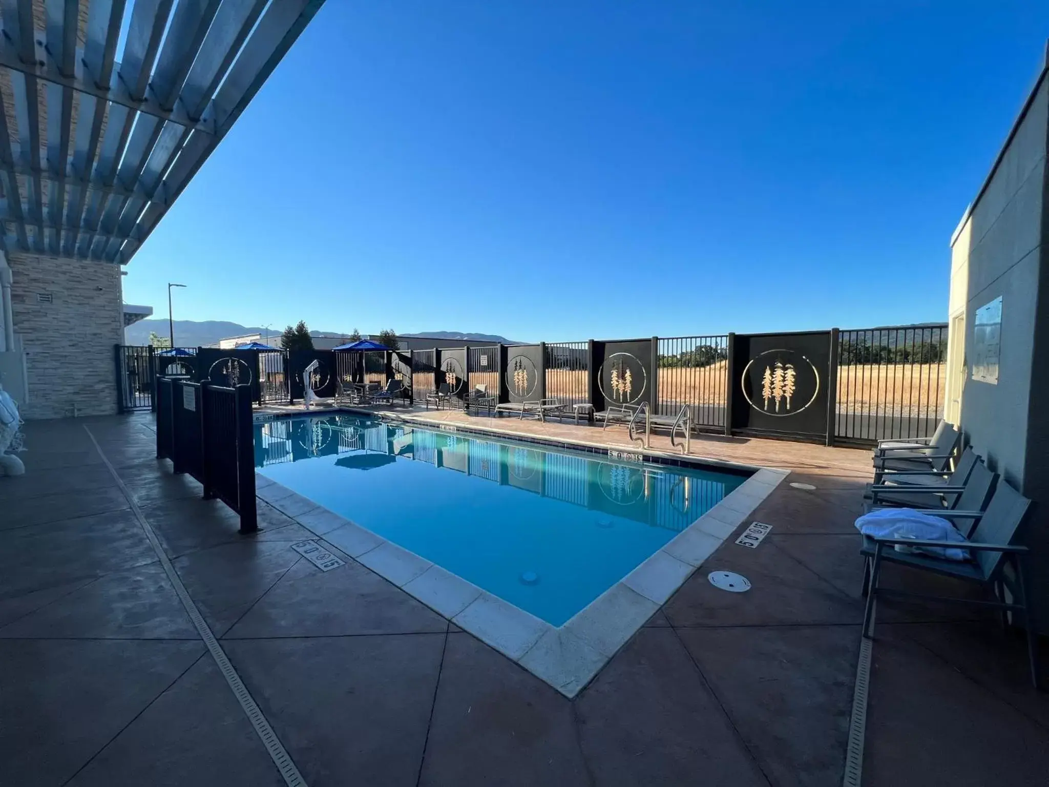 Swimming Pool in Holiday Inn Express & Suites - Ukiah, an IHG Hotel