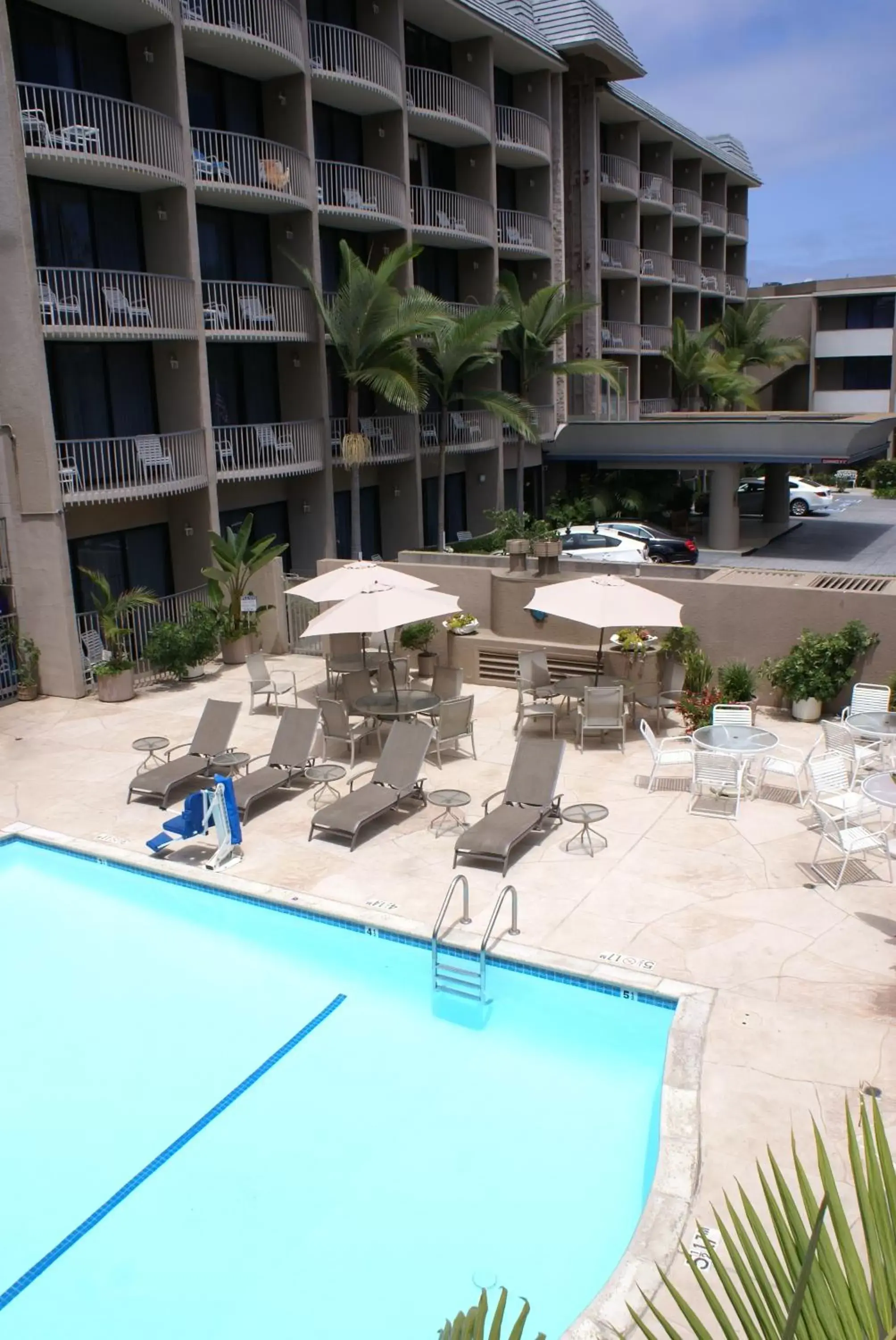 Swimming Pool in Inn by the Sea, La Jolla