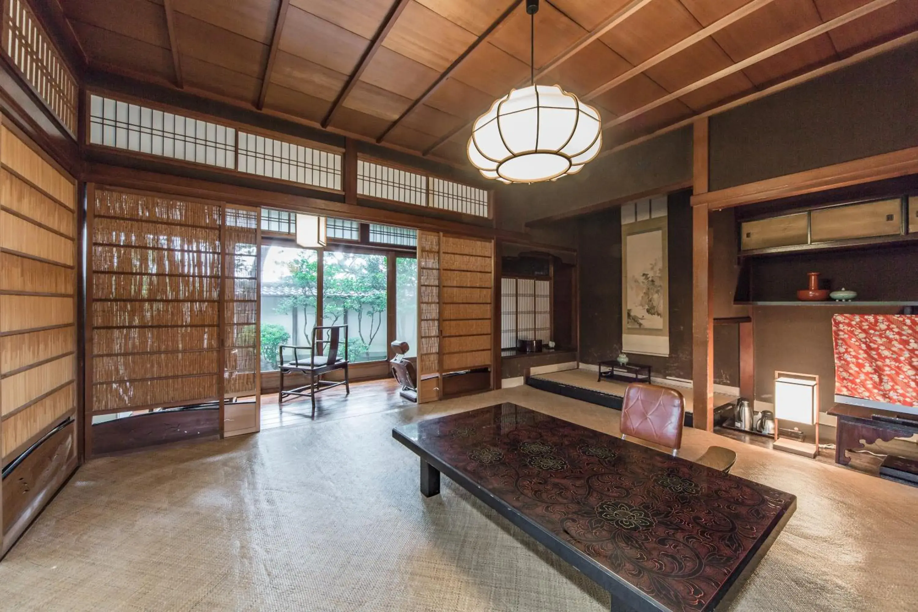 Decorative detail, Lobby/Reception in Kyoto Nanzenji Ryokan Yachiyo