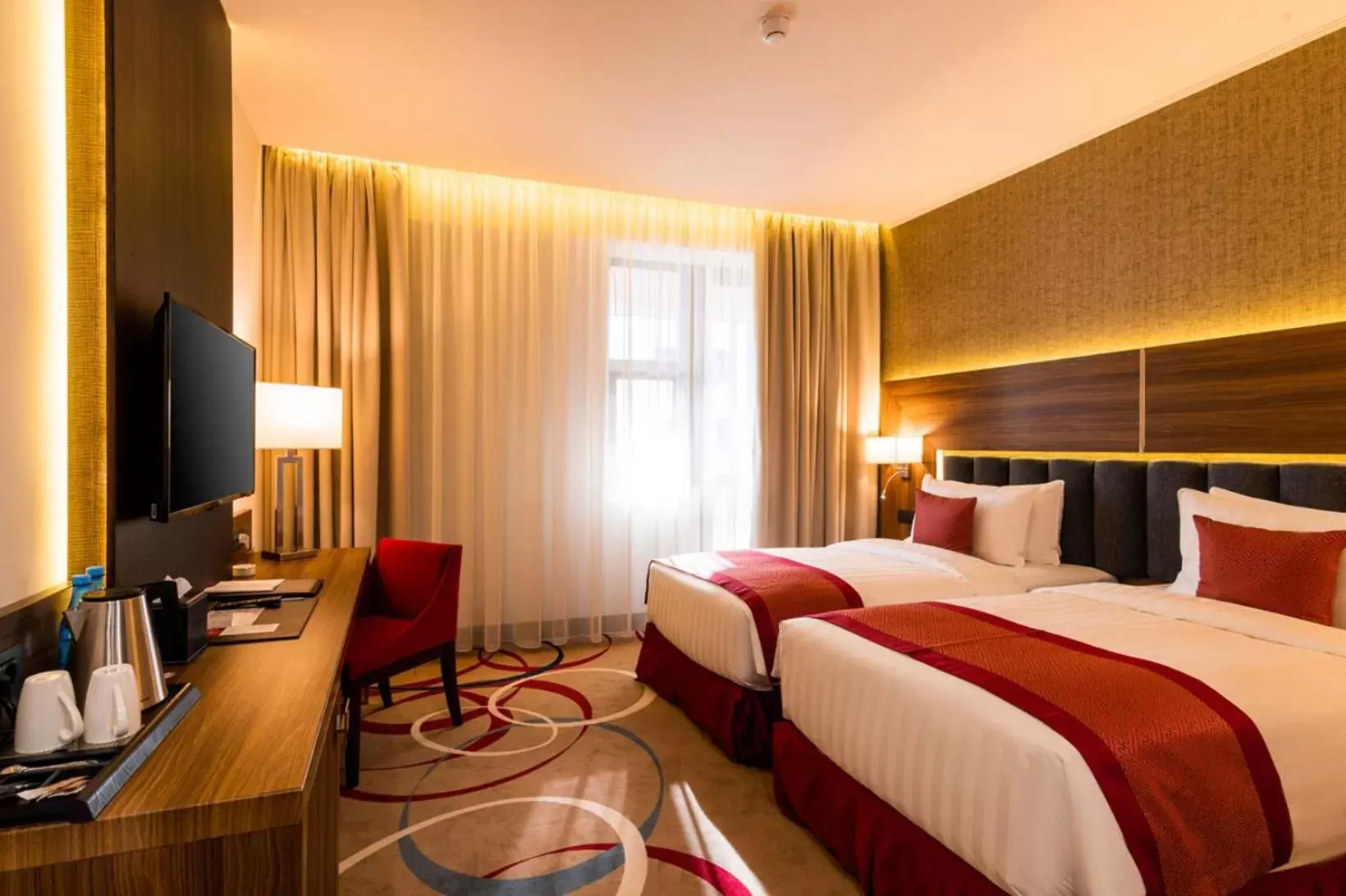 Bedroom, Bed in Ramada Hotel & Suites by Wyndham Yerevan