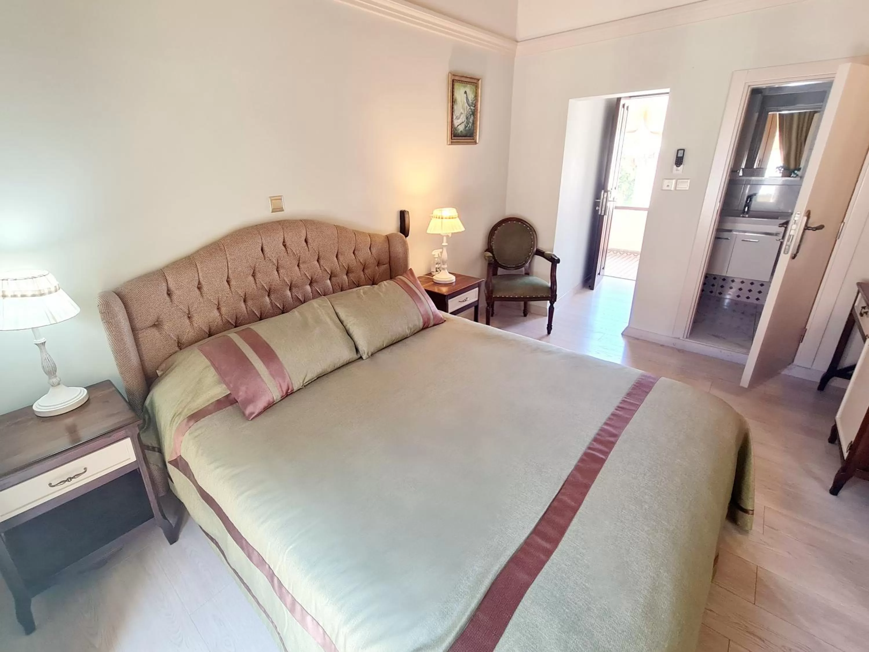 Bed in SOFIA BOUTIQUE HOTEL