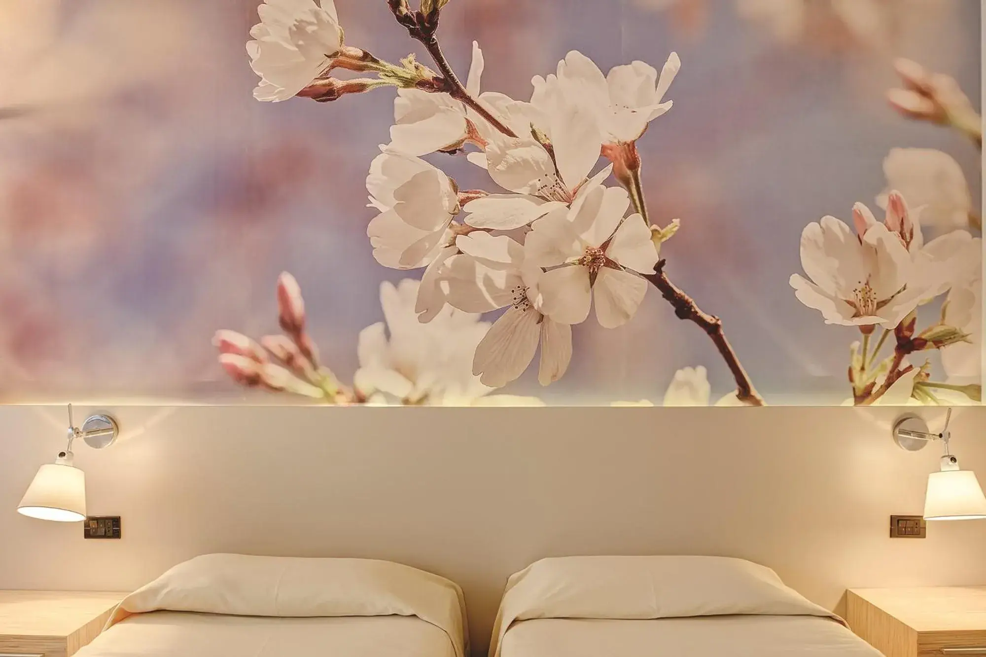 Decorative detail, Bed in Parc Hotel Gritti Decorative detail, Bed in Parc Hotel Gritti