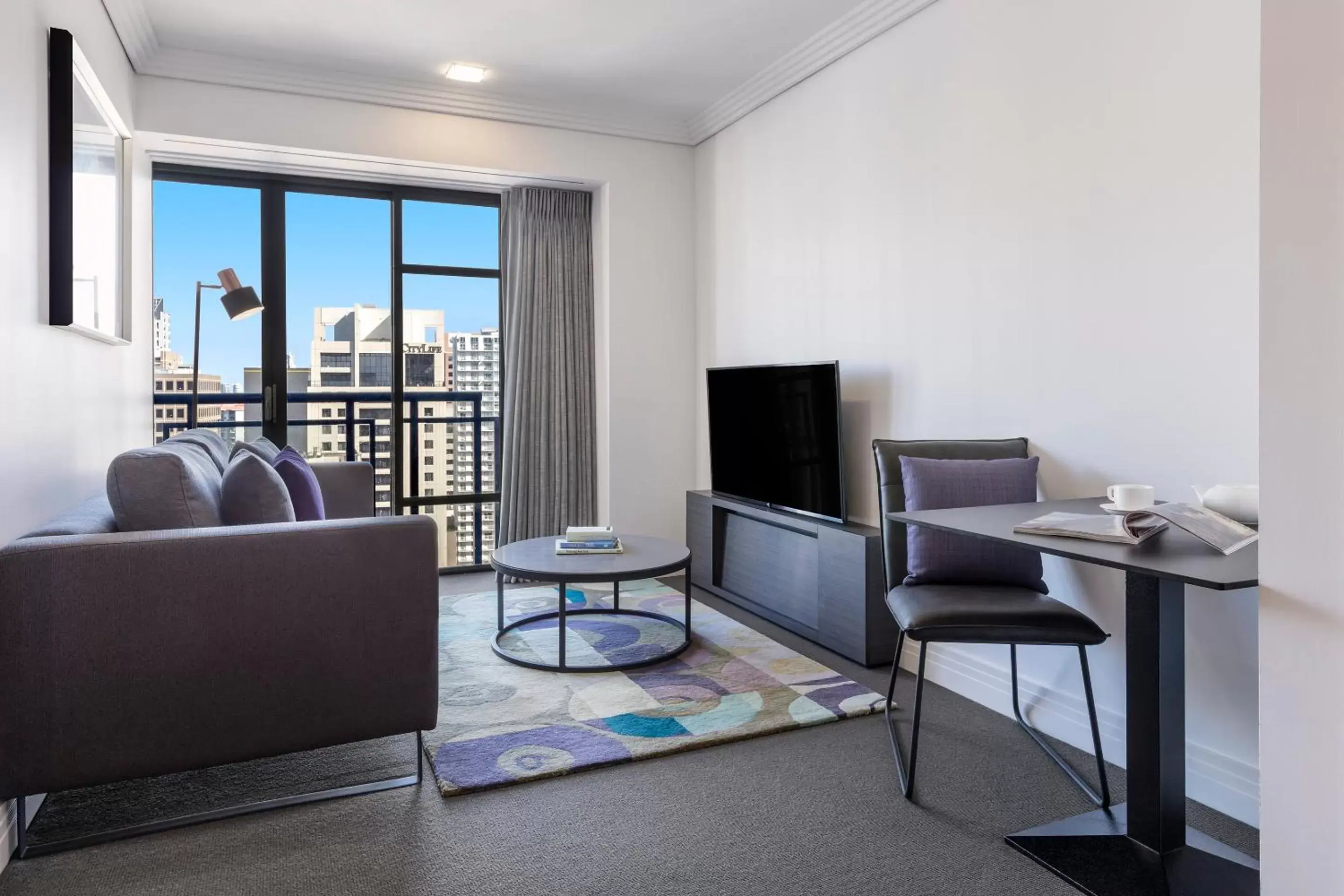 TV and multimedia, Seating Area in Avani Metropolis Auckland Residences