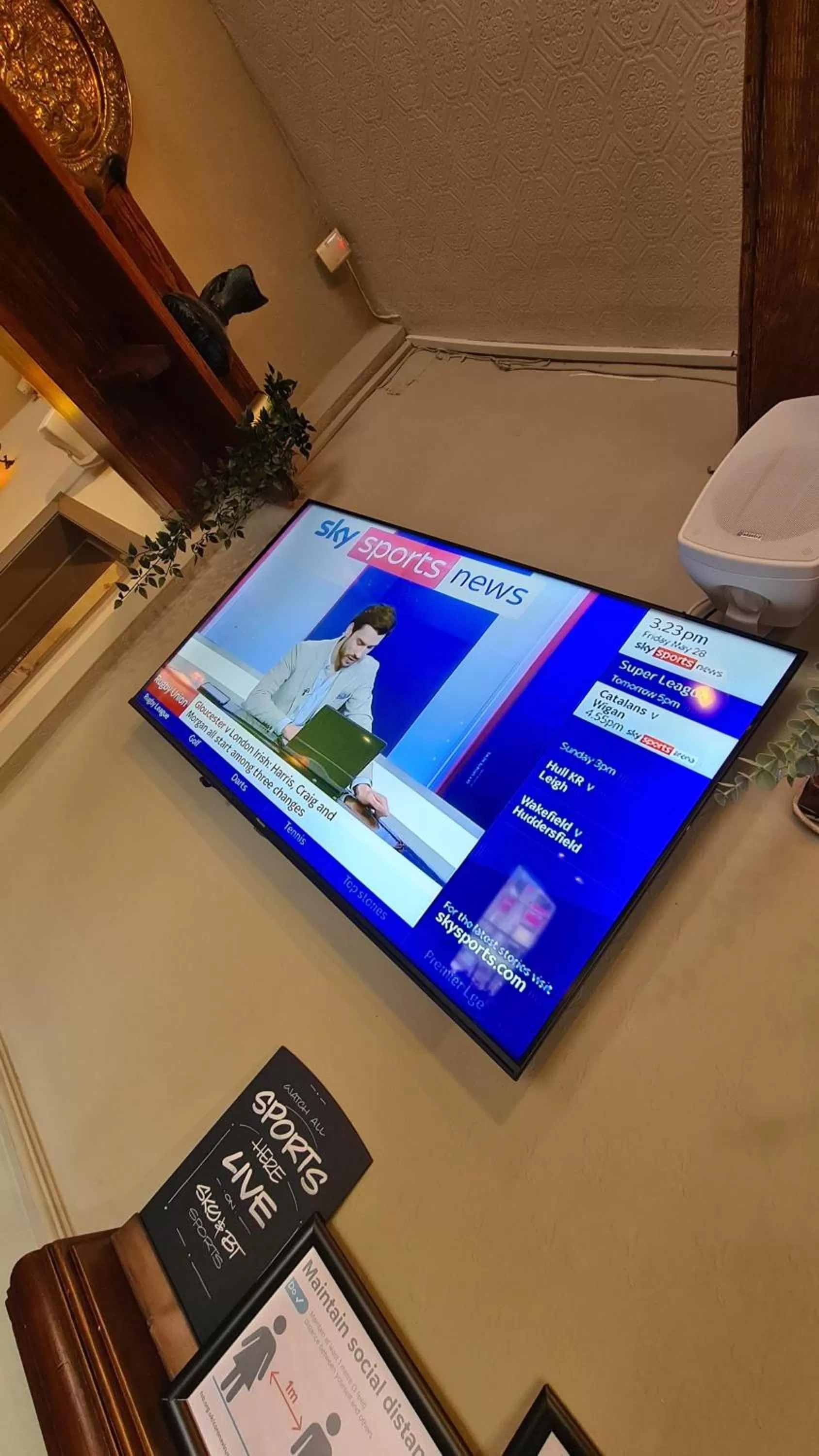 Lounge or bar, Floor Plan in The Foresters Arms