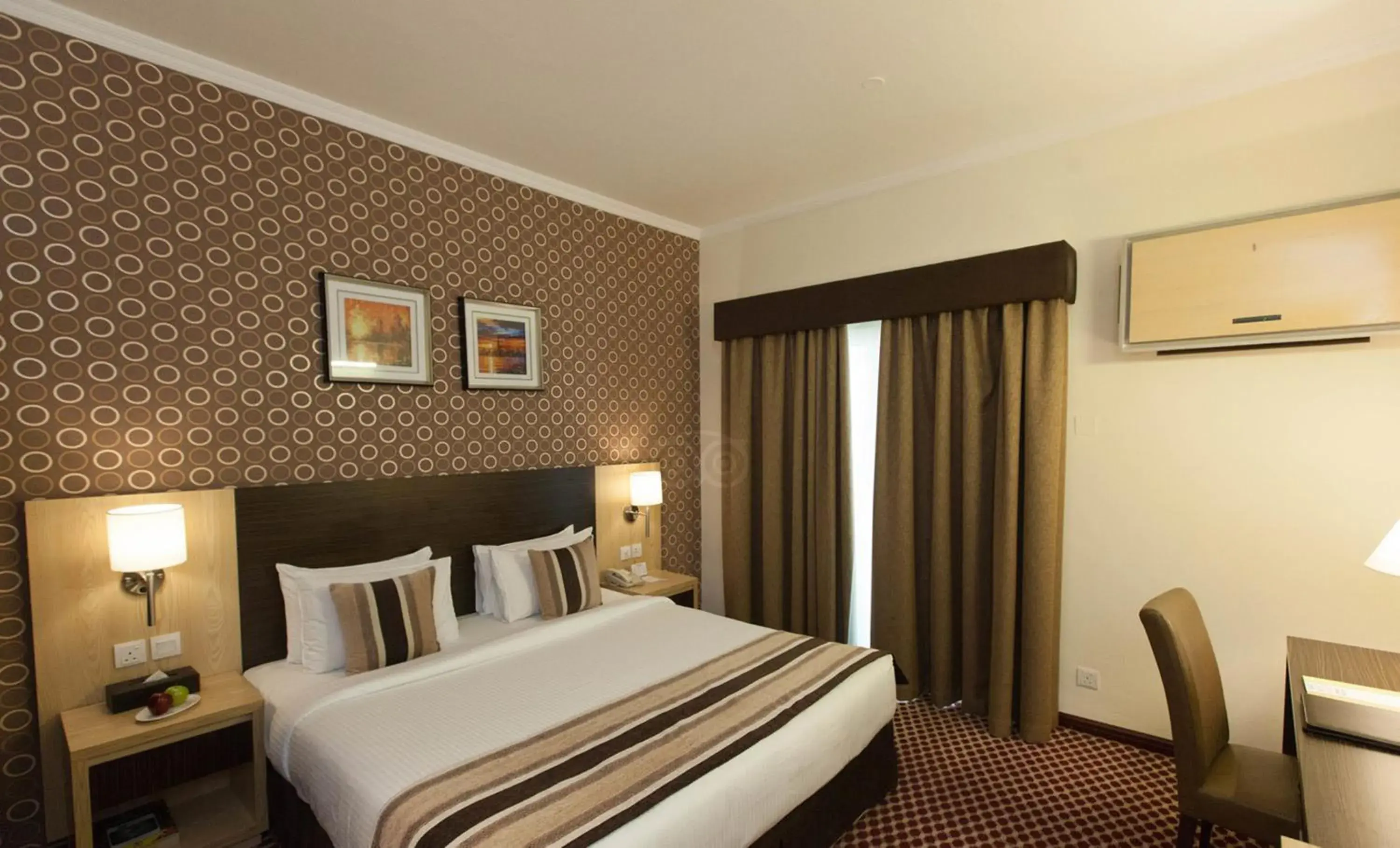 Bed in Fortune Karama Hotel