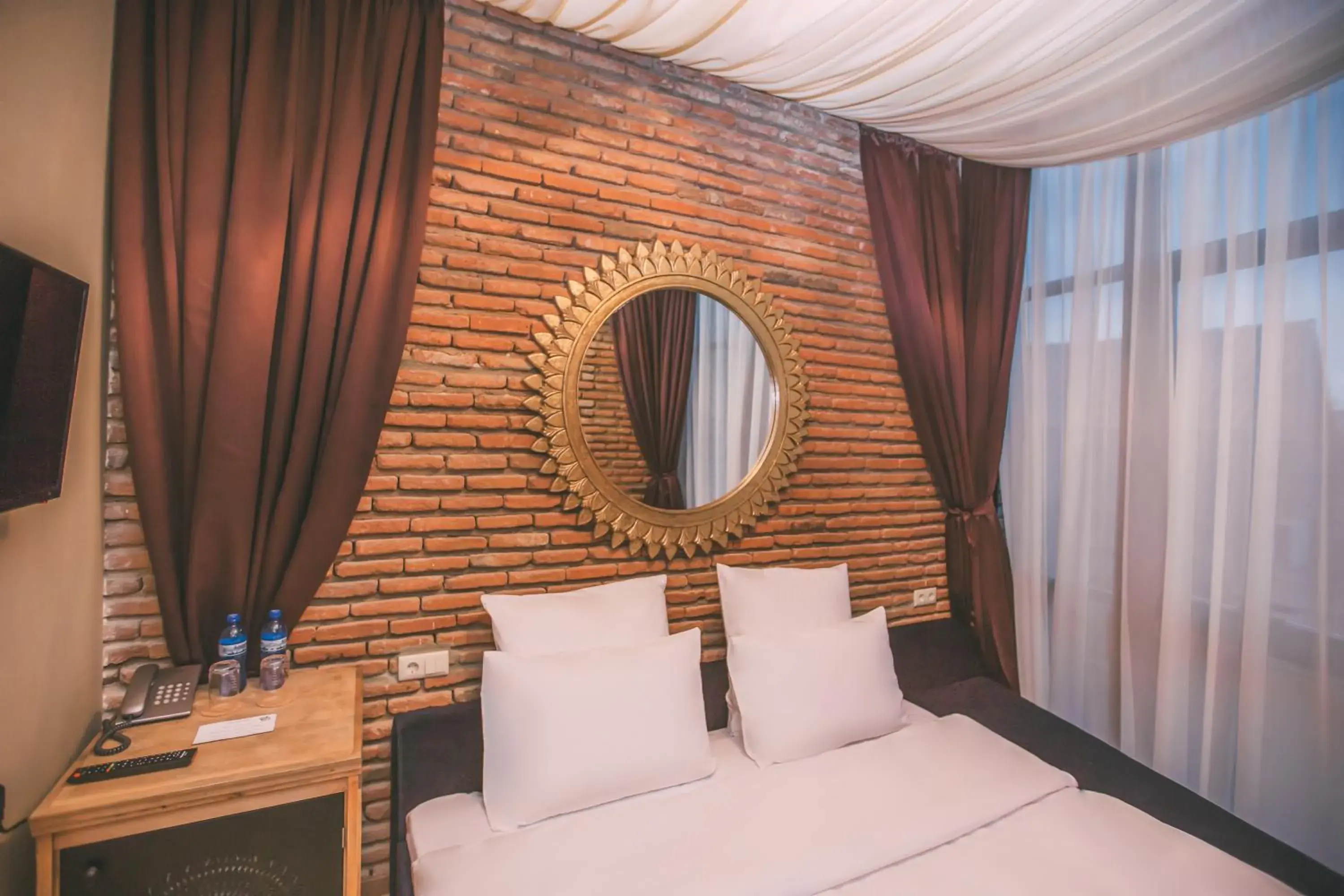 Landmark view, Bed in Kisi by Tbilisi Luxury Boutique Hotels