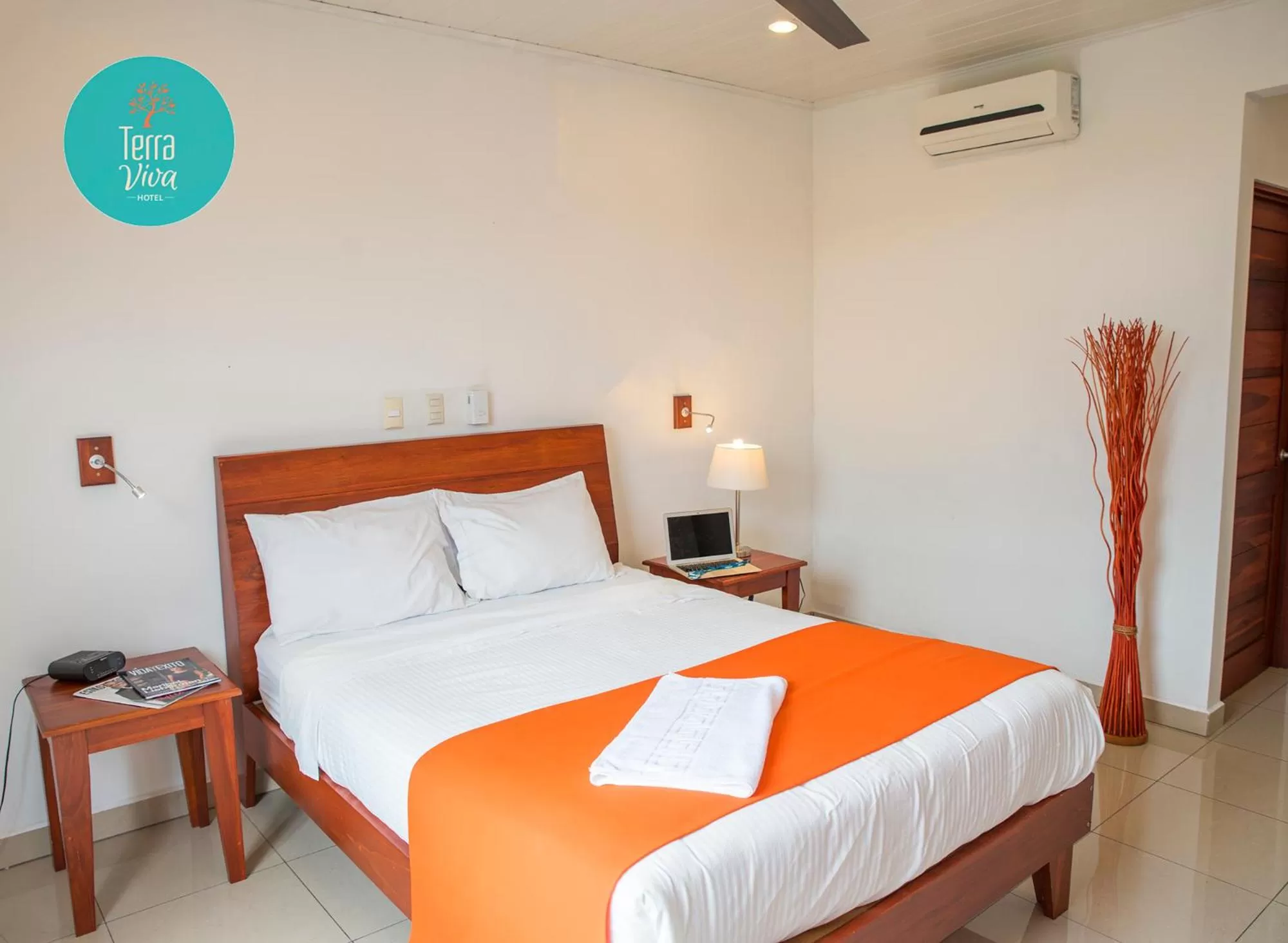 Bed in Hotel Terra Viva