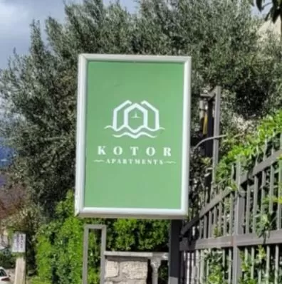 Property Logo/Sign in Apartment Kotor