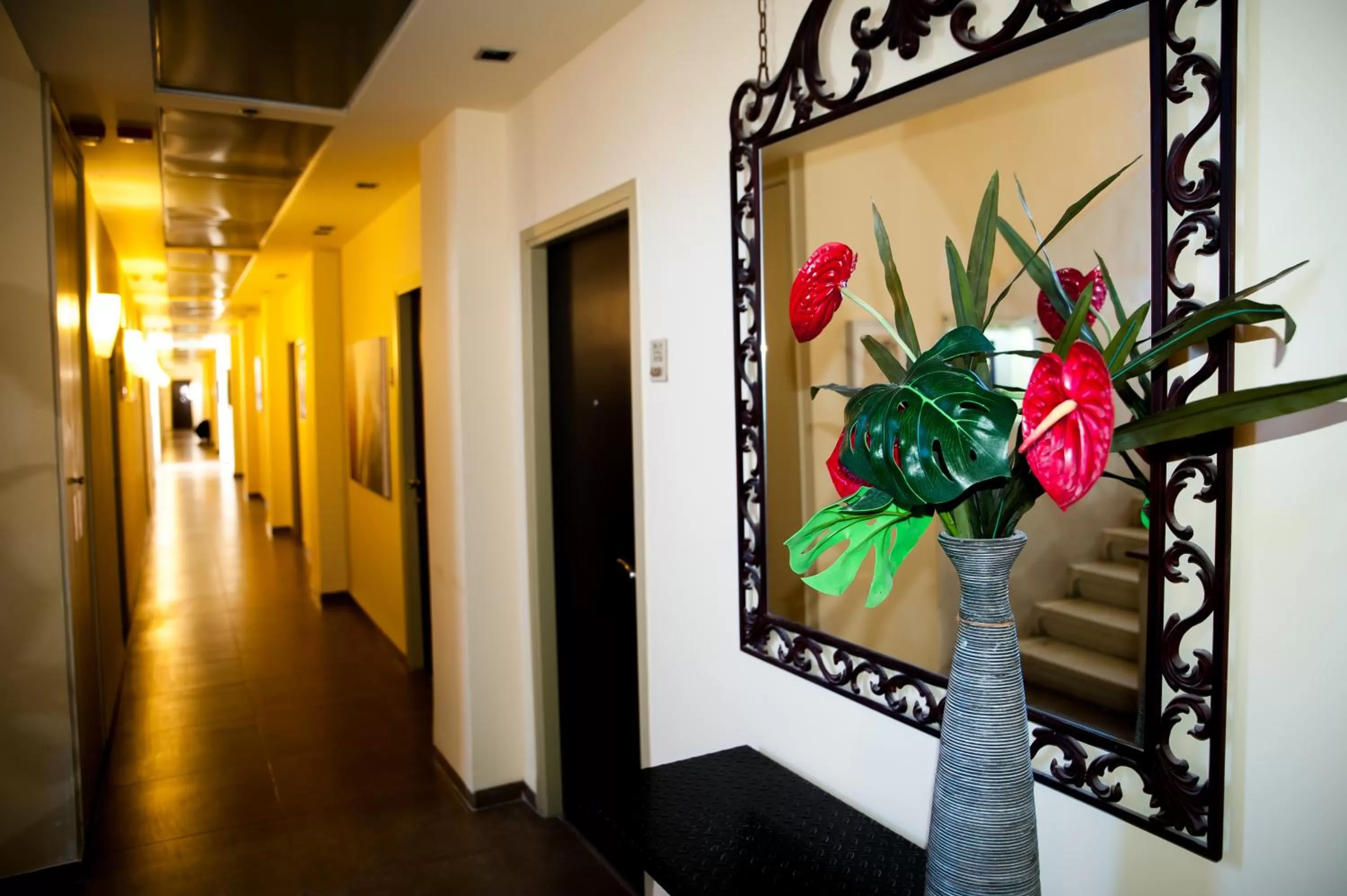 Decorative detail in Satori Hotel