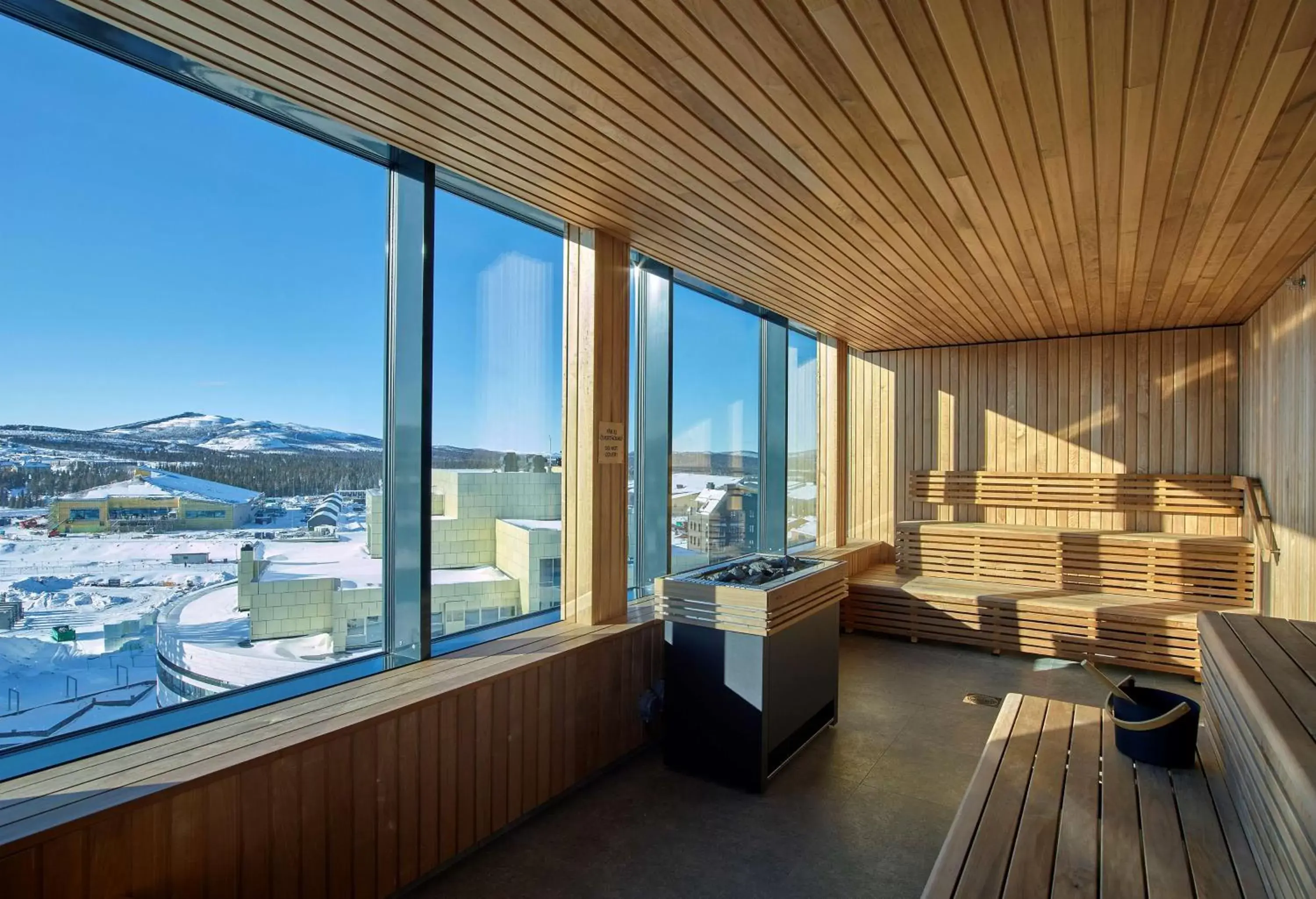 Sauna in Scandic Kiruna