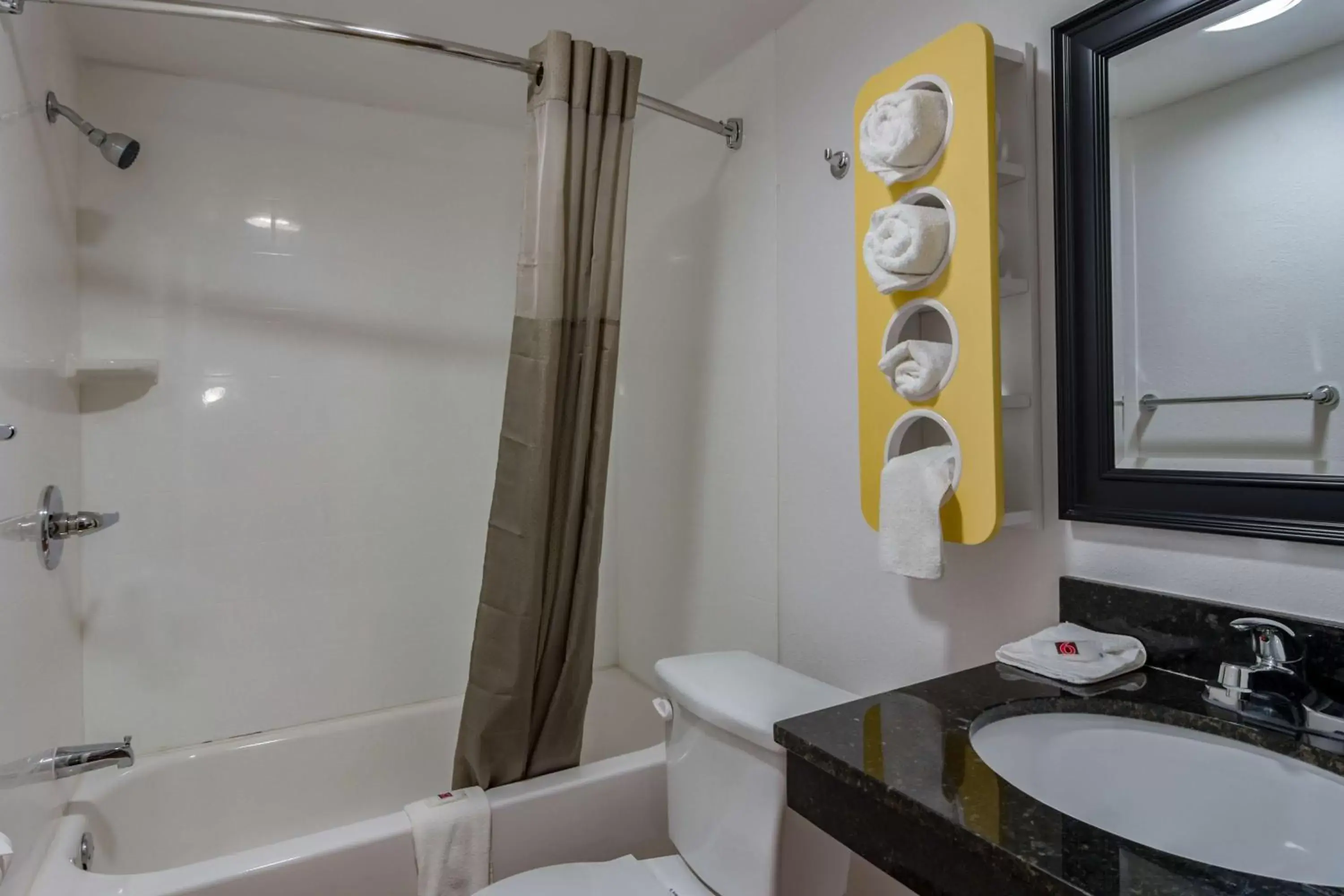 Shower, Bathroom in Motel 6-White, GA - Cartersville