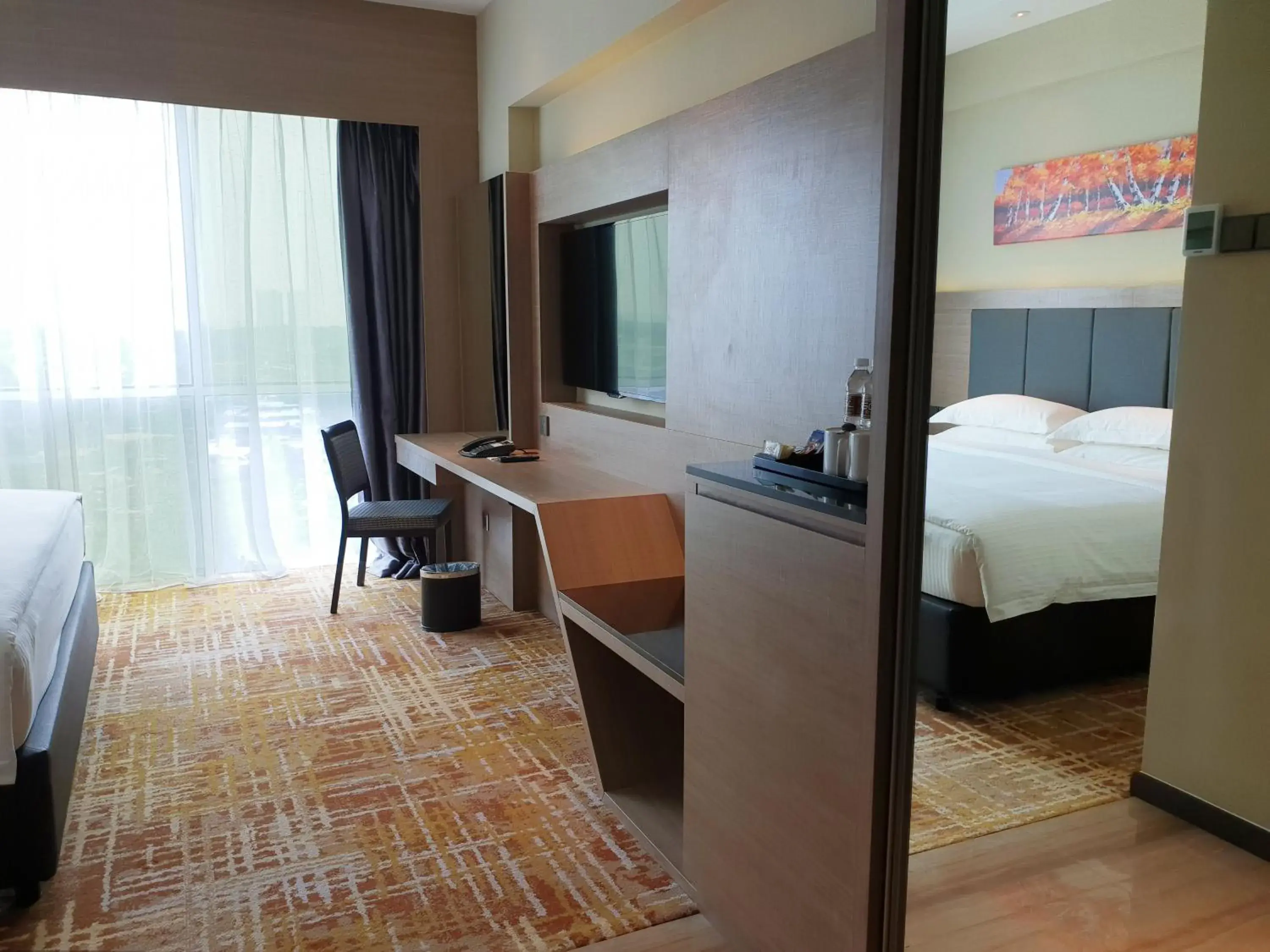 Bed in KSL Hot Spring Resort Bed in KSL Hot Spring Resort