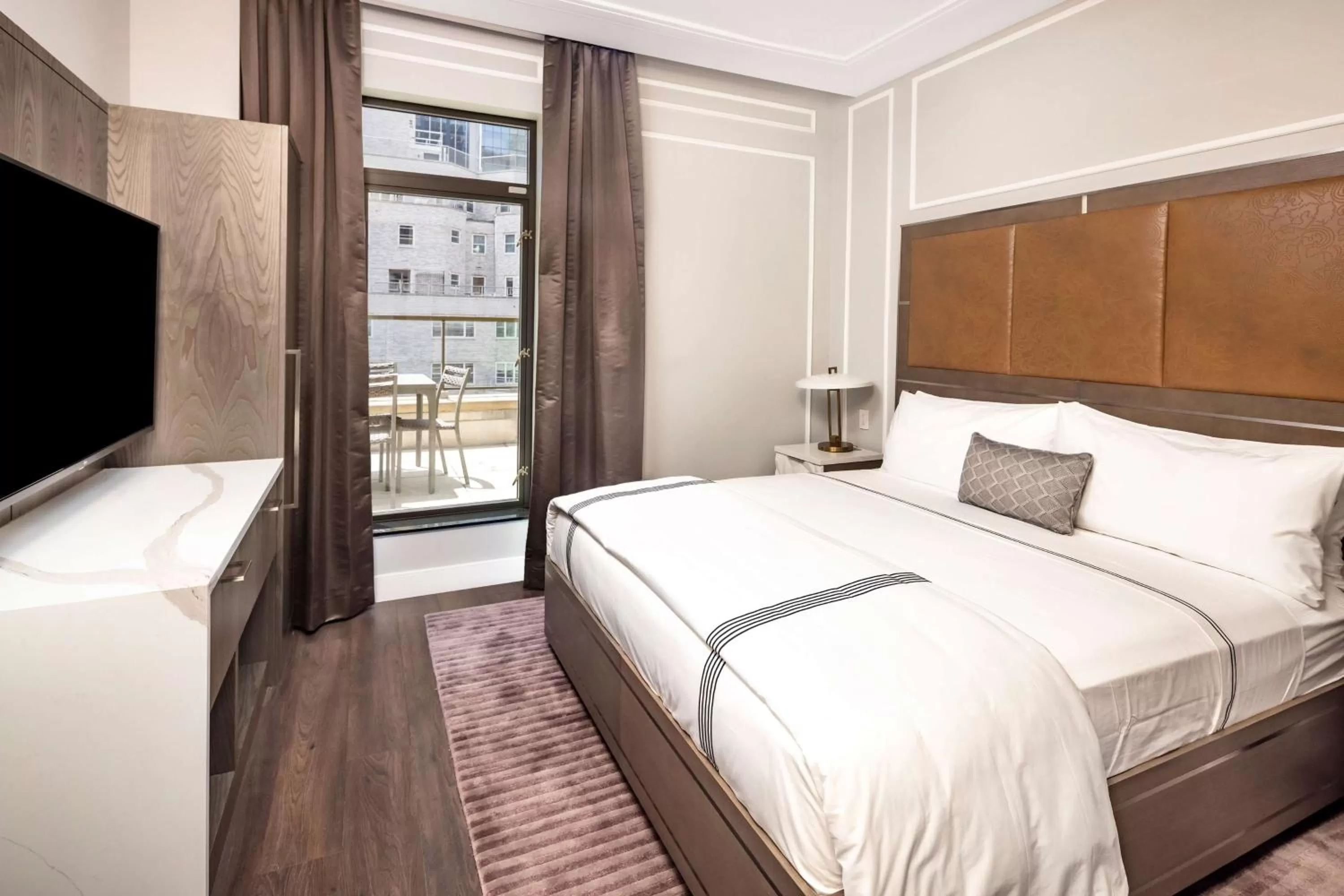 Bed in Hilton Club The Quin New York