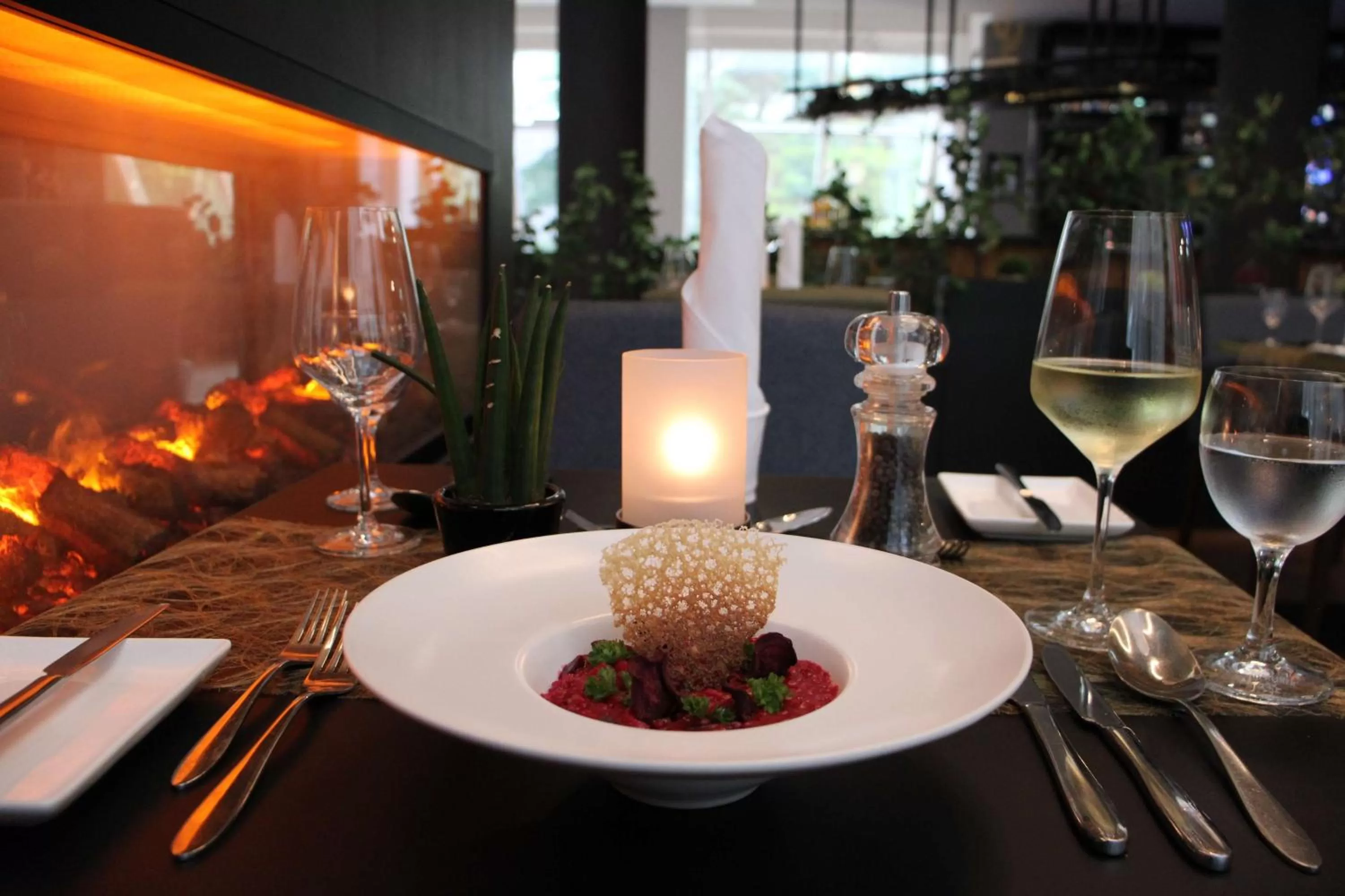 Restaurant/places to eat in Hilton Garden Inn Frankfurt City Centre