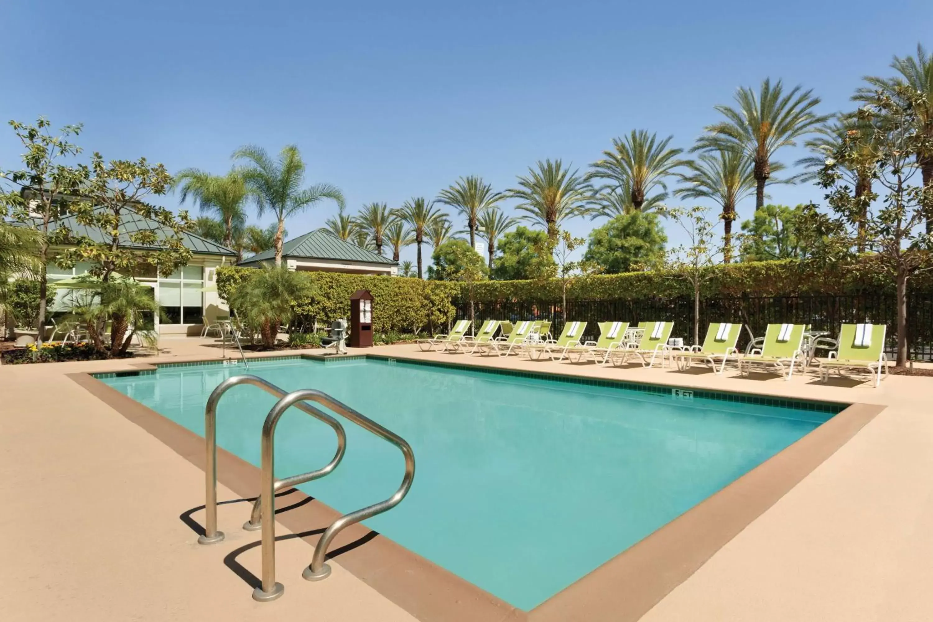 Pool view, Swimming Pool in Hilton Garden Inn Anaheim/Garden Grove