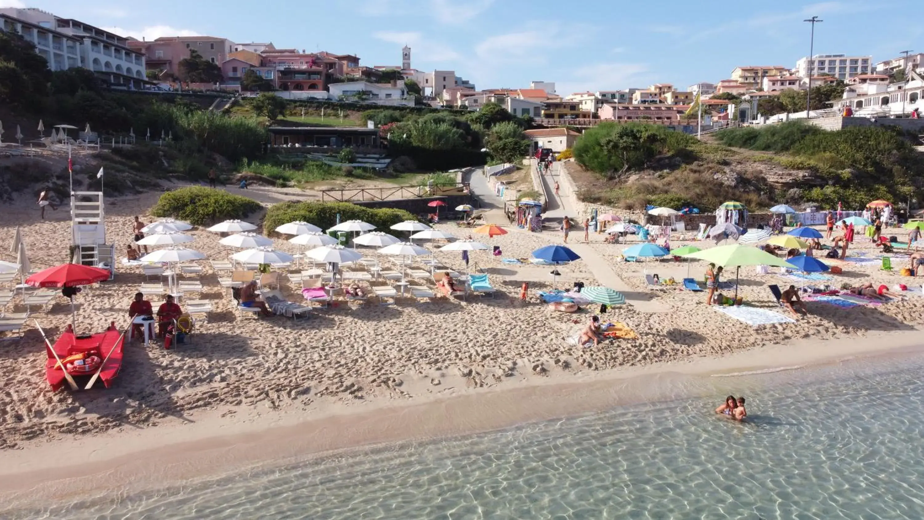 Beach in Hotel Corallaro