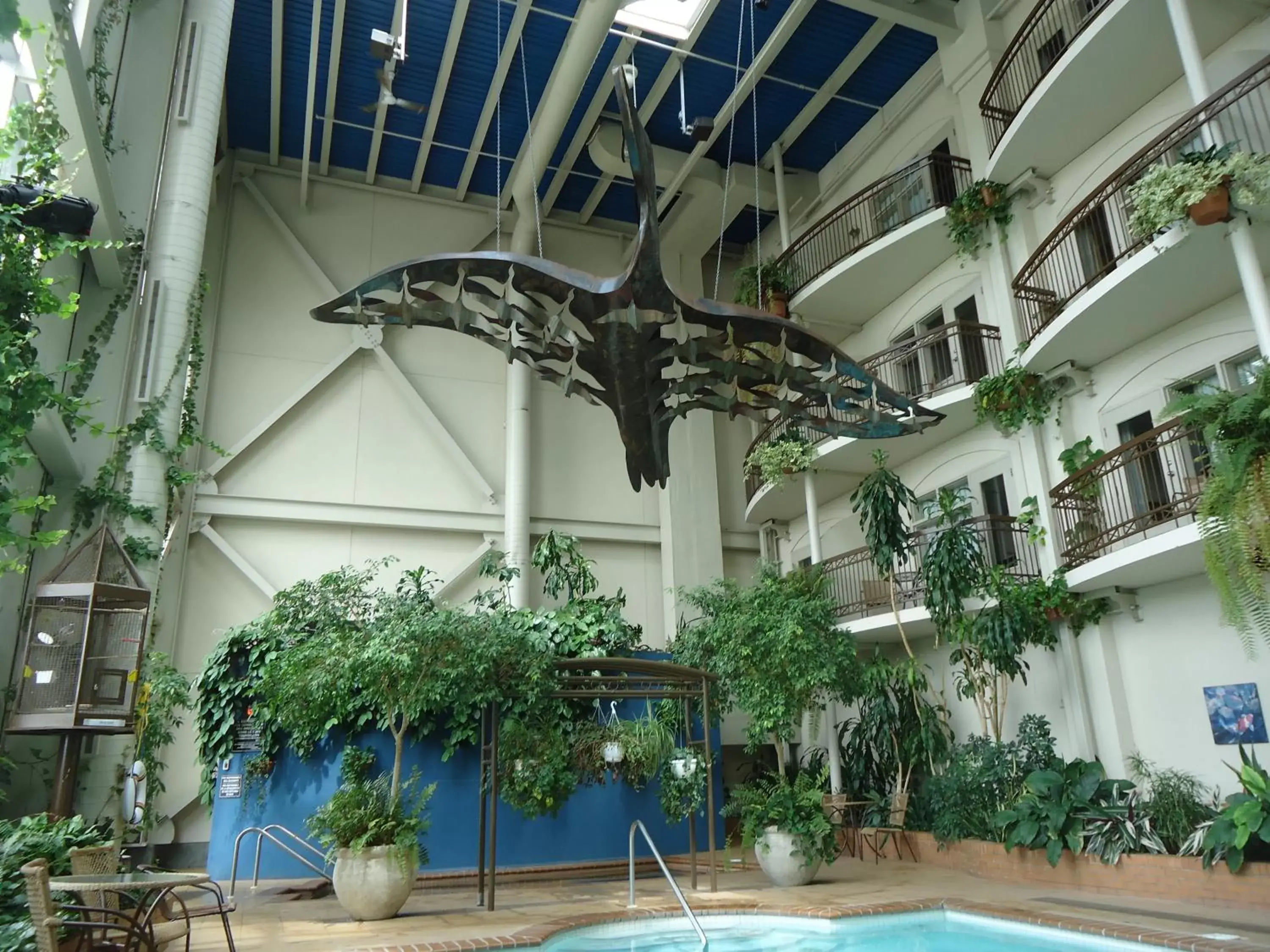 Decorative detail, Property Building in Hotel L'Oie des neiges