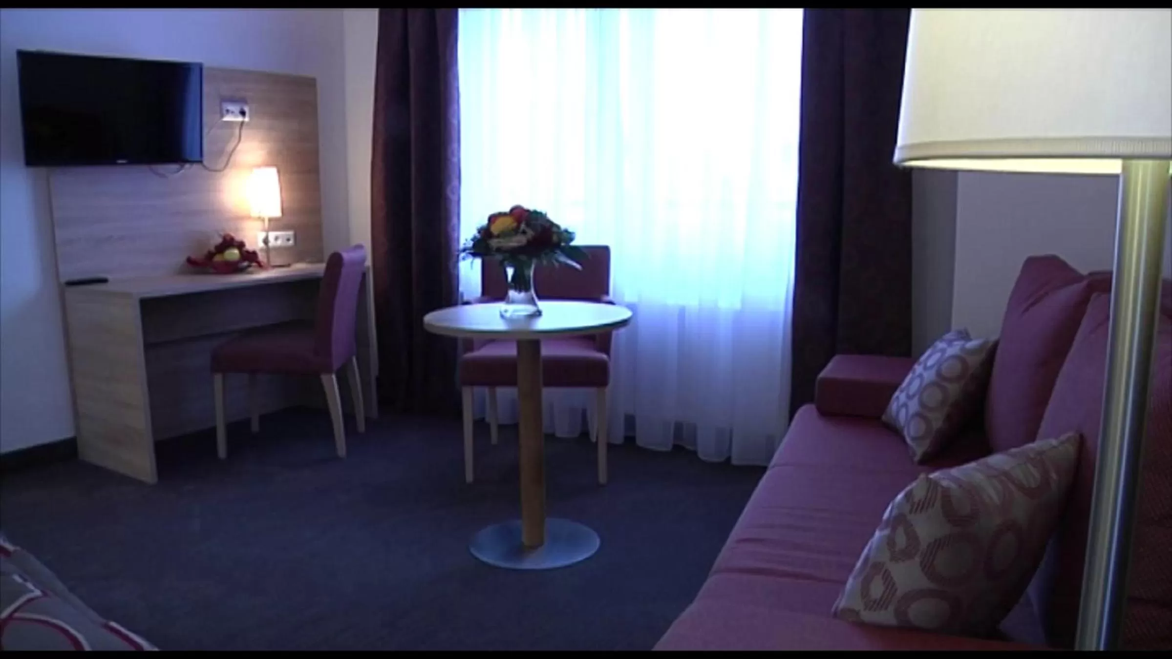 Seating area in Gasthof Traube