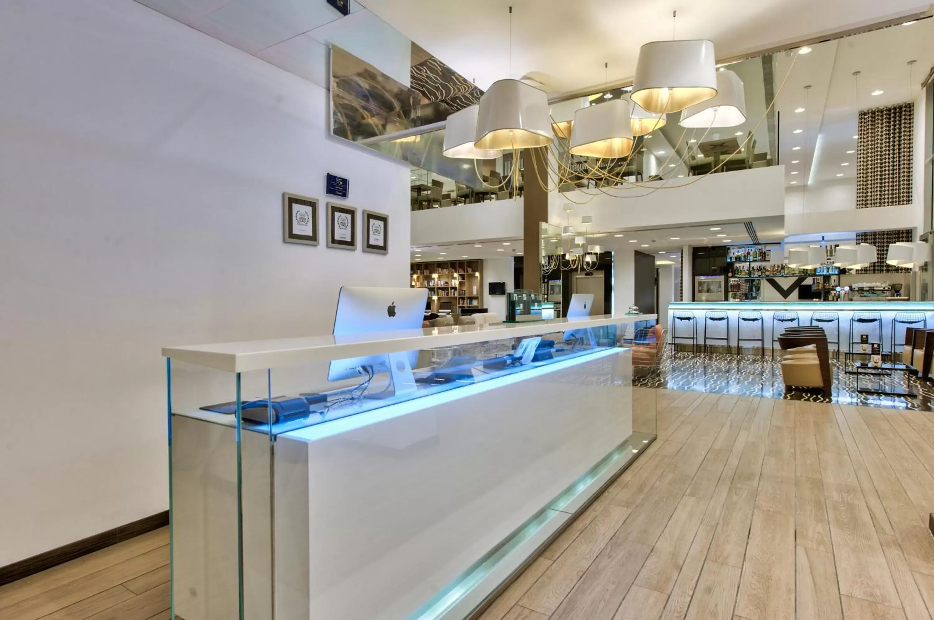 Lobby or reception in Hotel Valentina Lobby or reception in Hotel Valentina