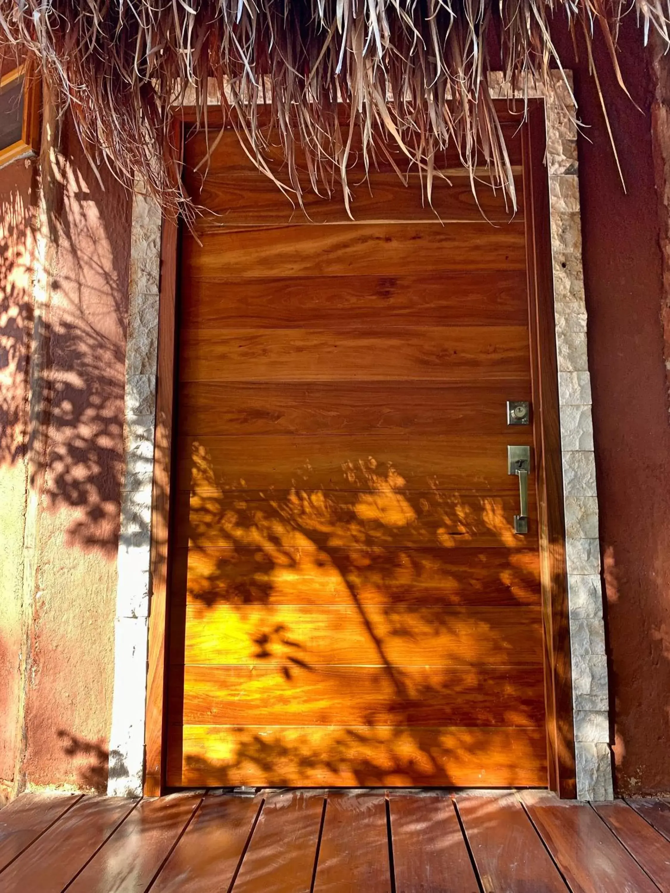 Facade/entrance in Casa Kaan Calakmul