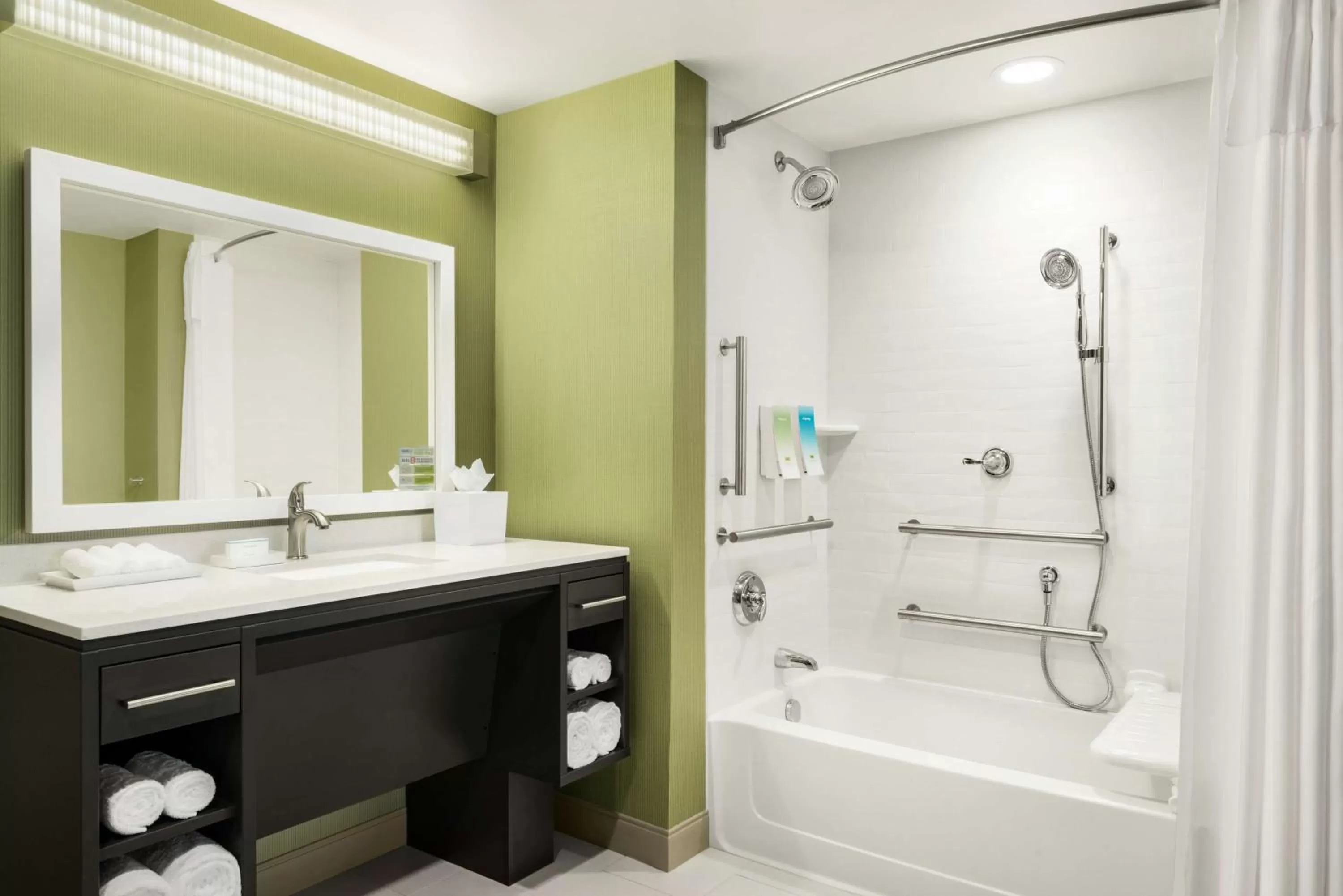 Bathroom in Home2 Suites By Hilton Menomonee Falls Milwaukee