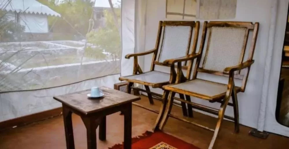 Seating Area in Sultan Bagh Resort by The Sky Imperial